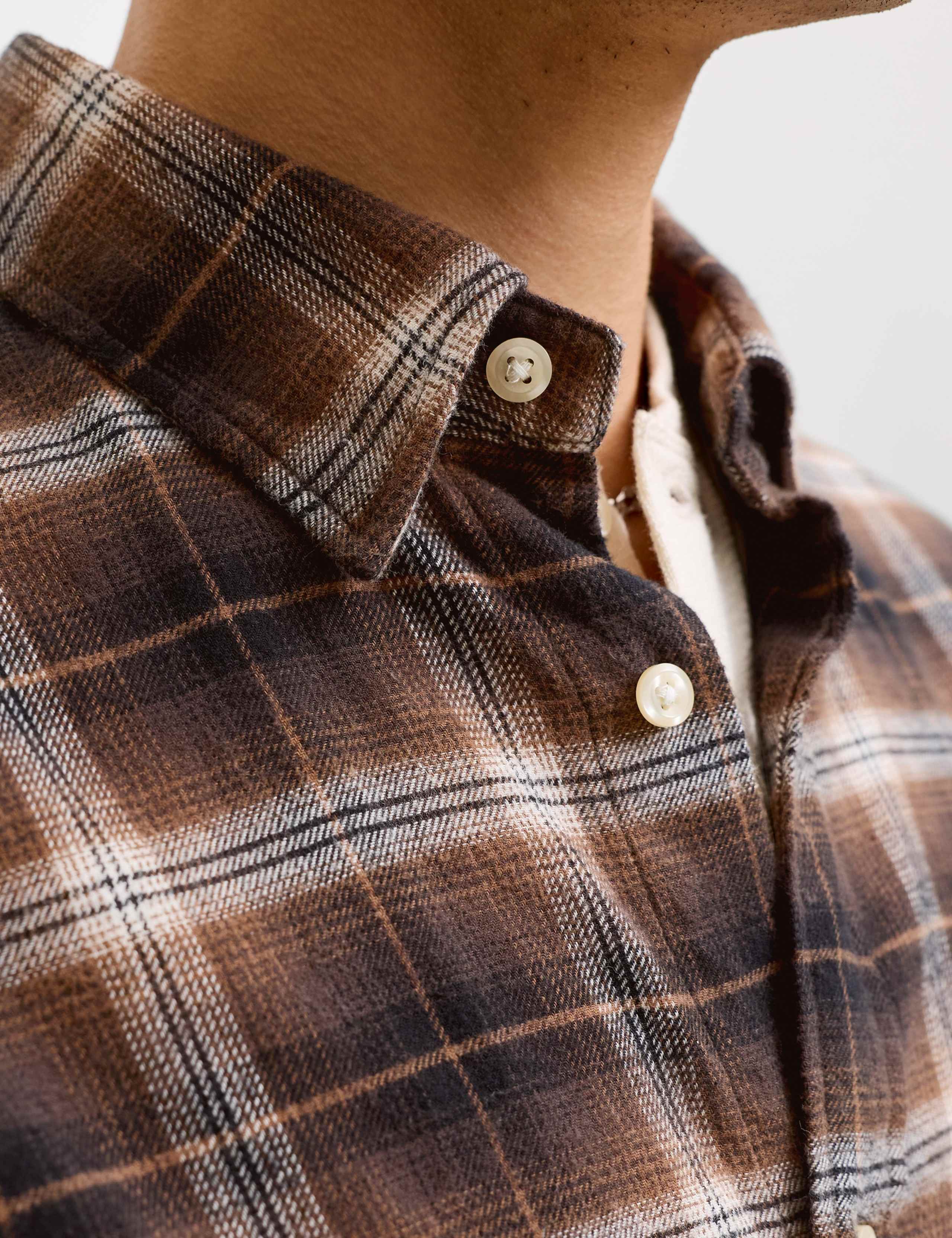 Pure Cotton Checked Shirt 4 of 6
