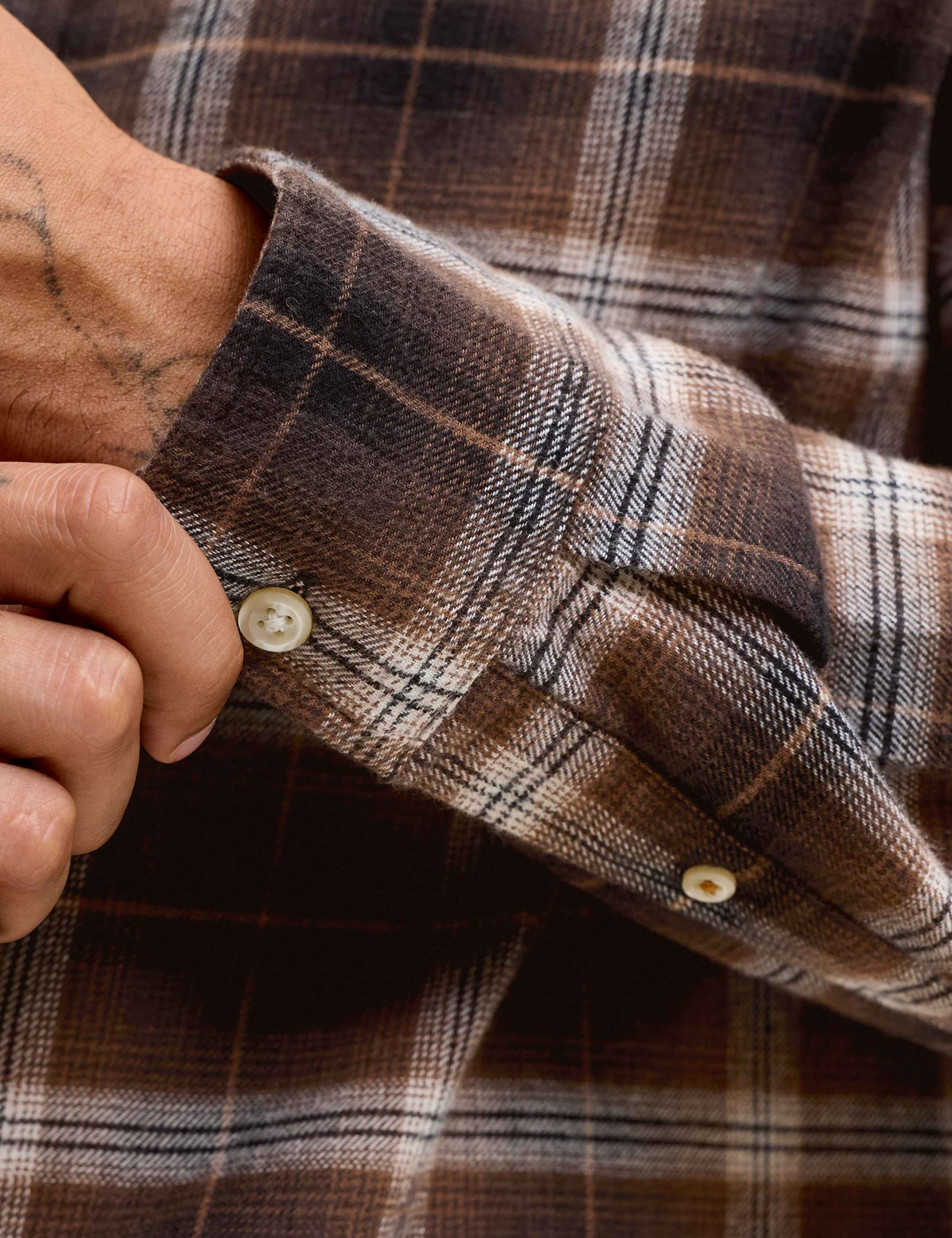 Pure Cotton Checked Shirt 6 of 6