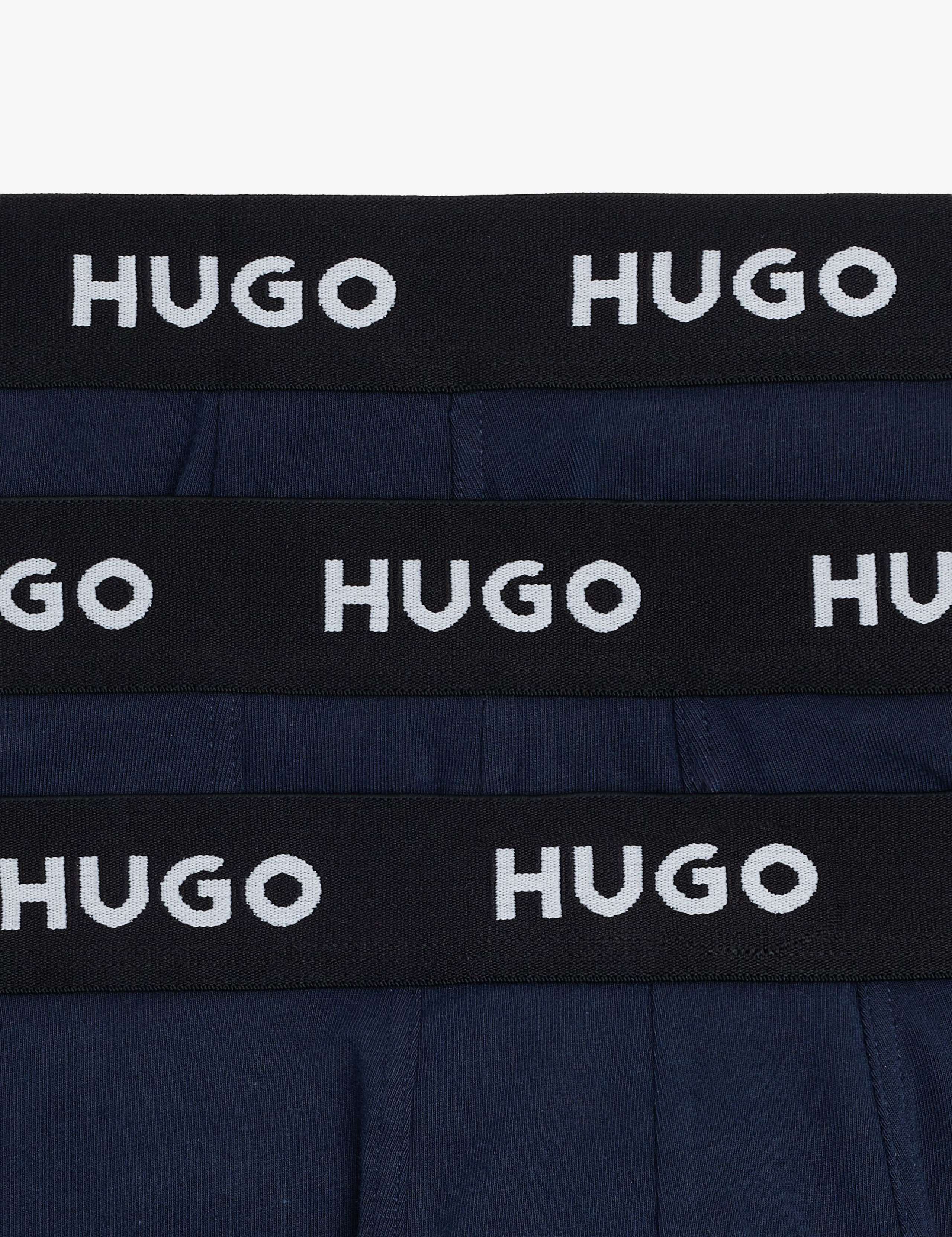 3 Pack Cotton Stretch Logo Waistband Trunks 2 of 2