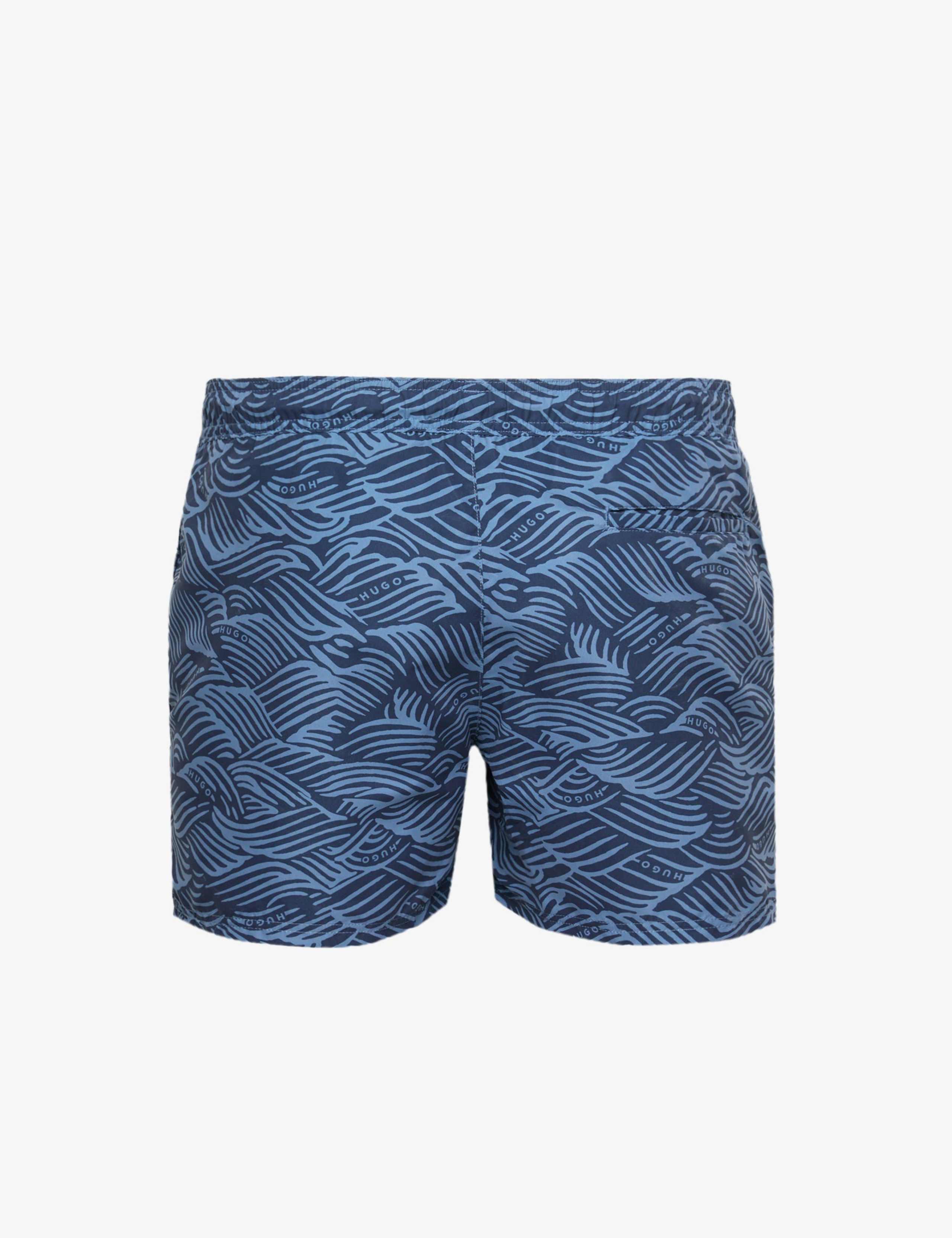Wave Printed Swim Shorts 2 of 2