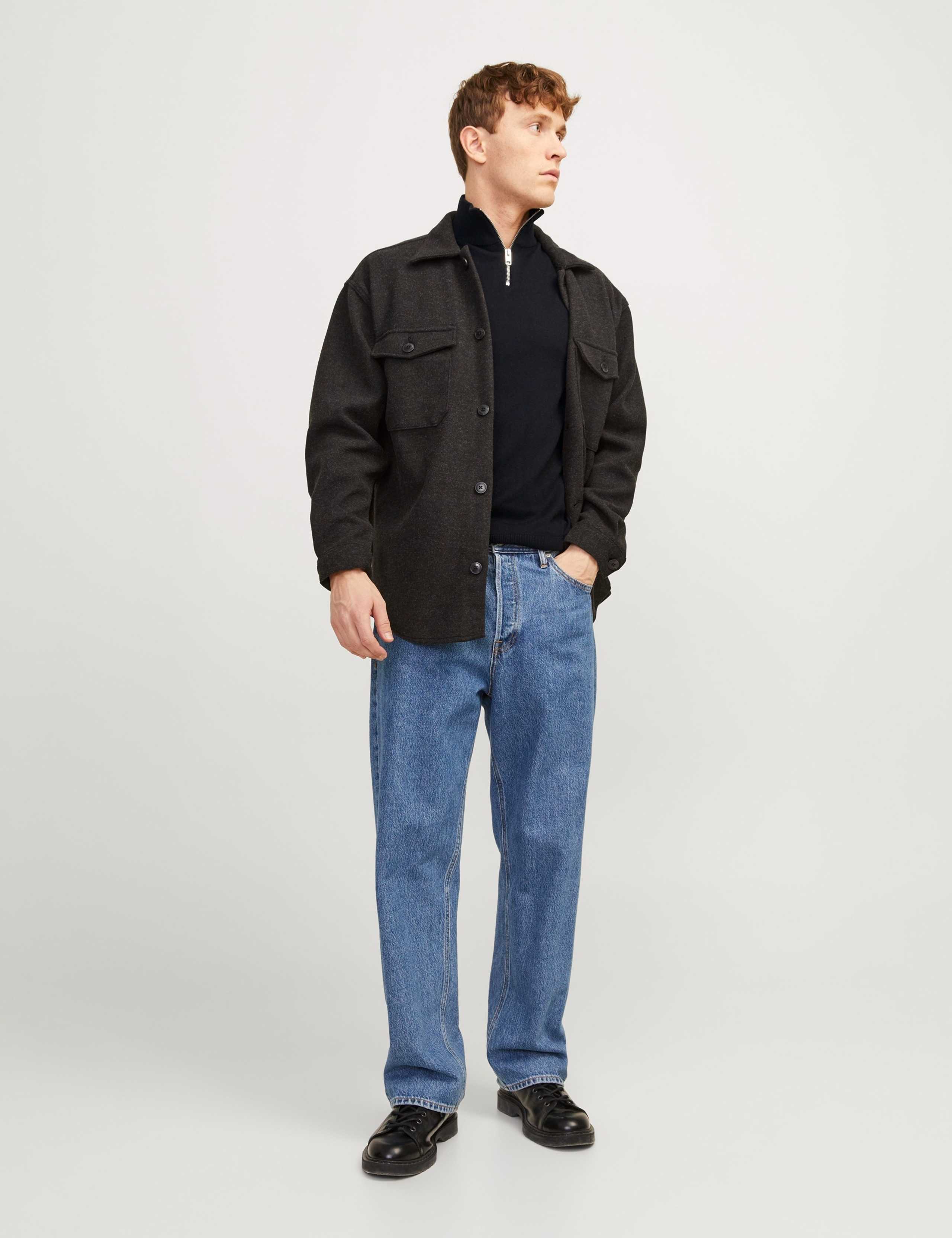 Cotton Rich Half Zip Jumper 2 of 7