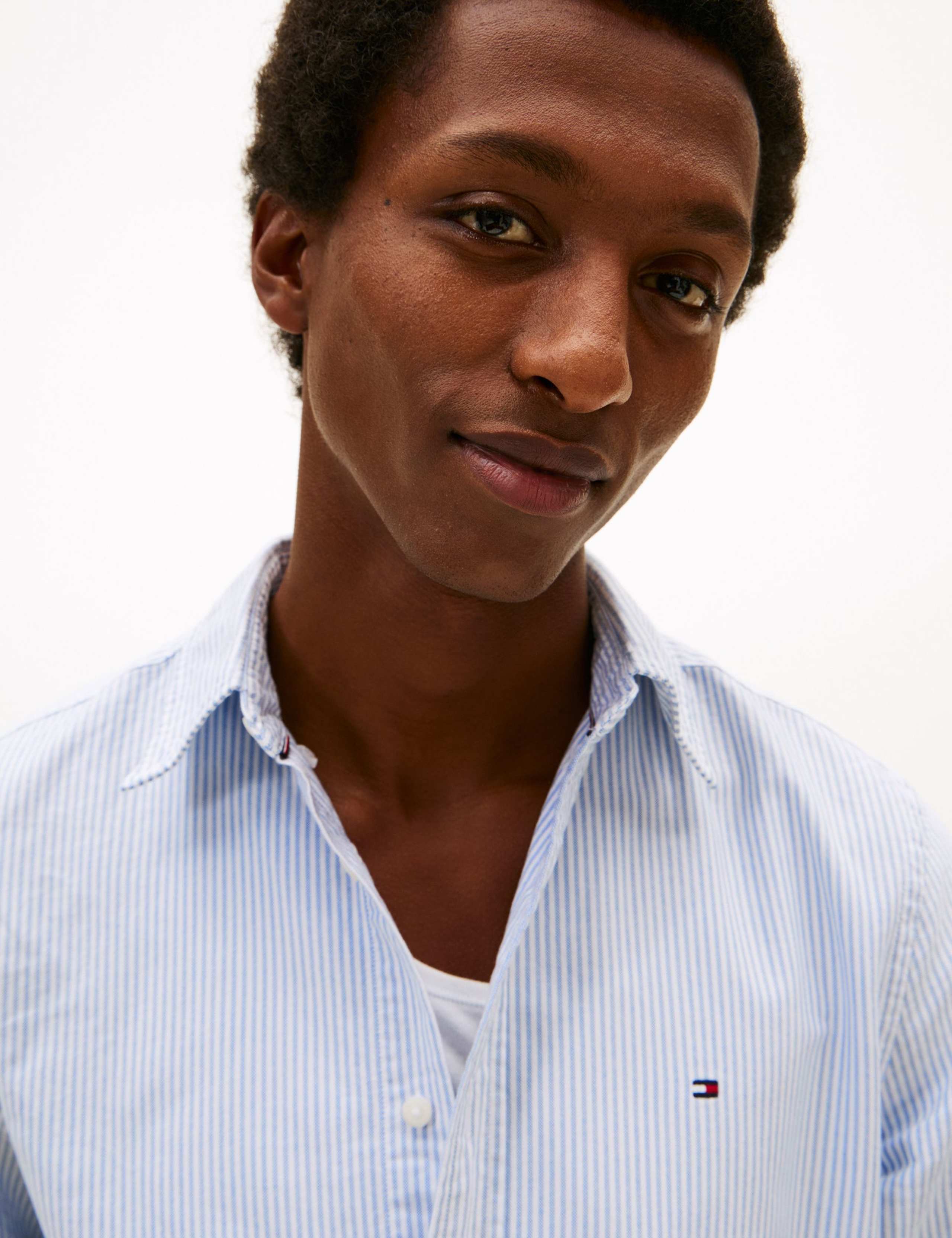 Regular Fit Pure Cotton Striped Oxford Shirt 4 of 5