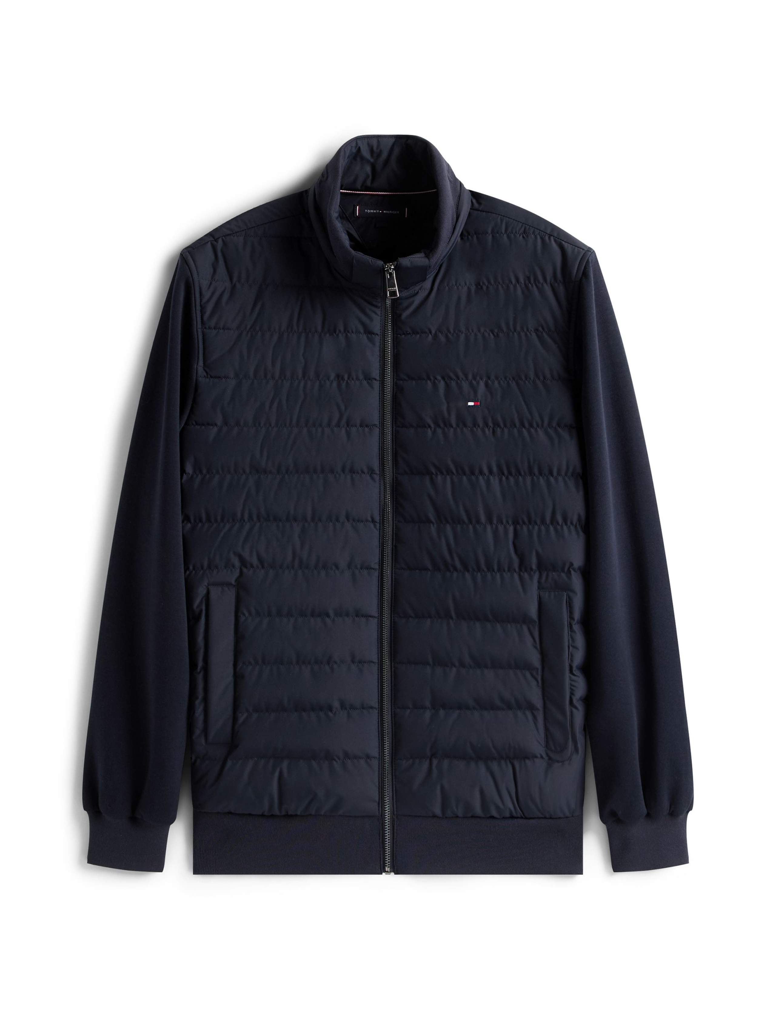 Cotton Rich Hooded Hybrid Puffer Jacket 4 of 6