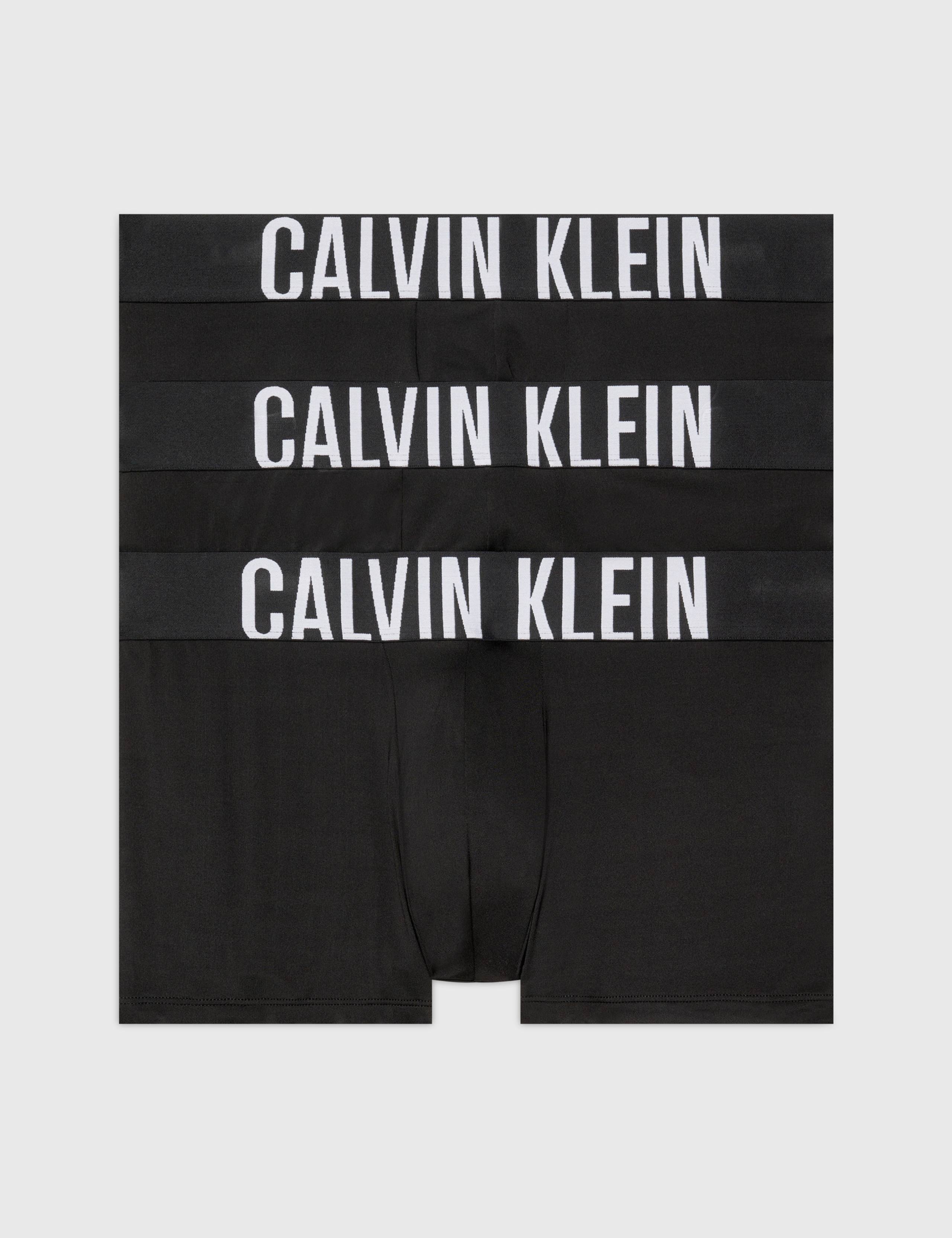3 Pack Intense Power Microfibre Cotton Rich Trunks 1 of 5