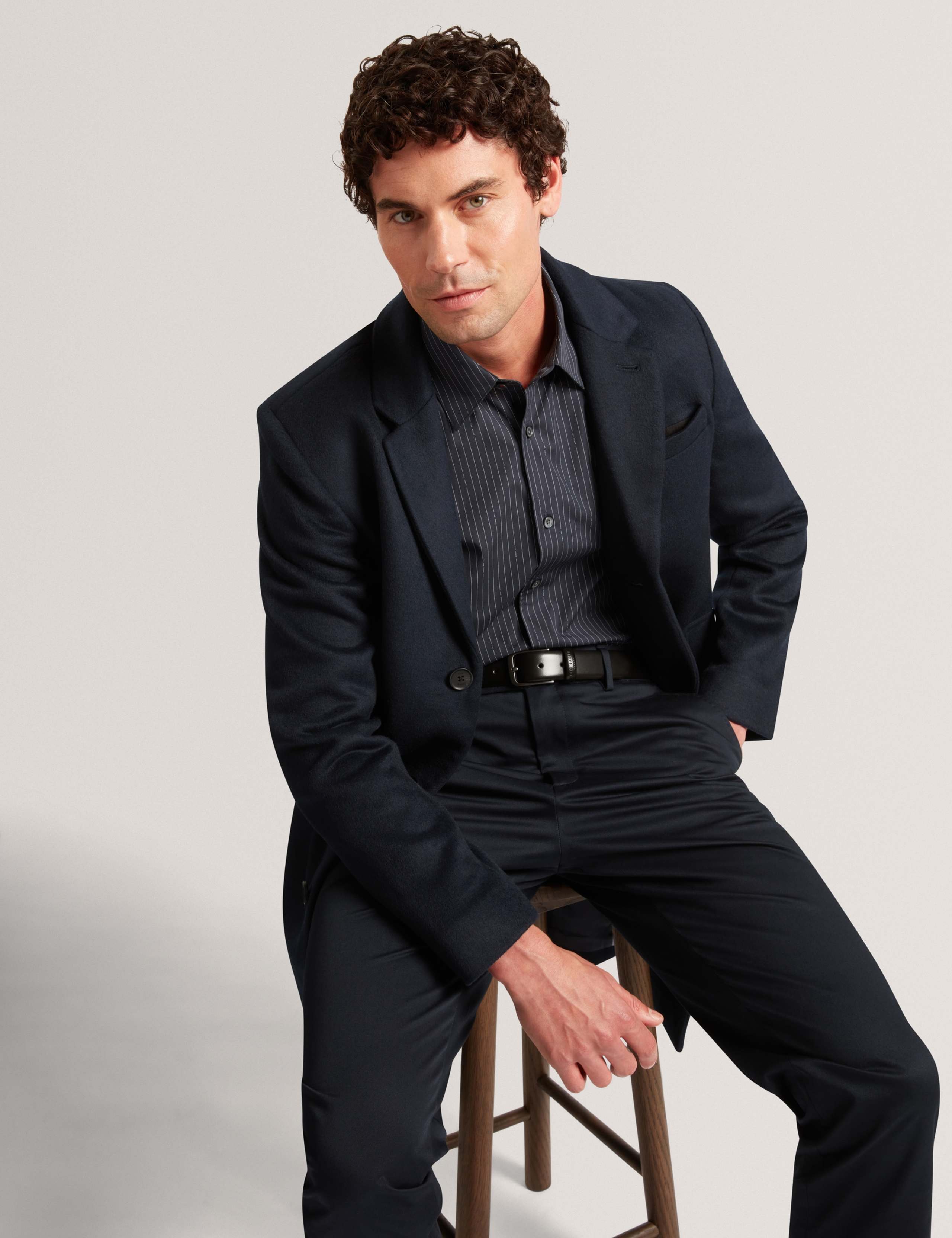 Regular Fit Pure Cotton Pinstripe Shirt 3 of 7