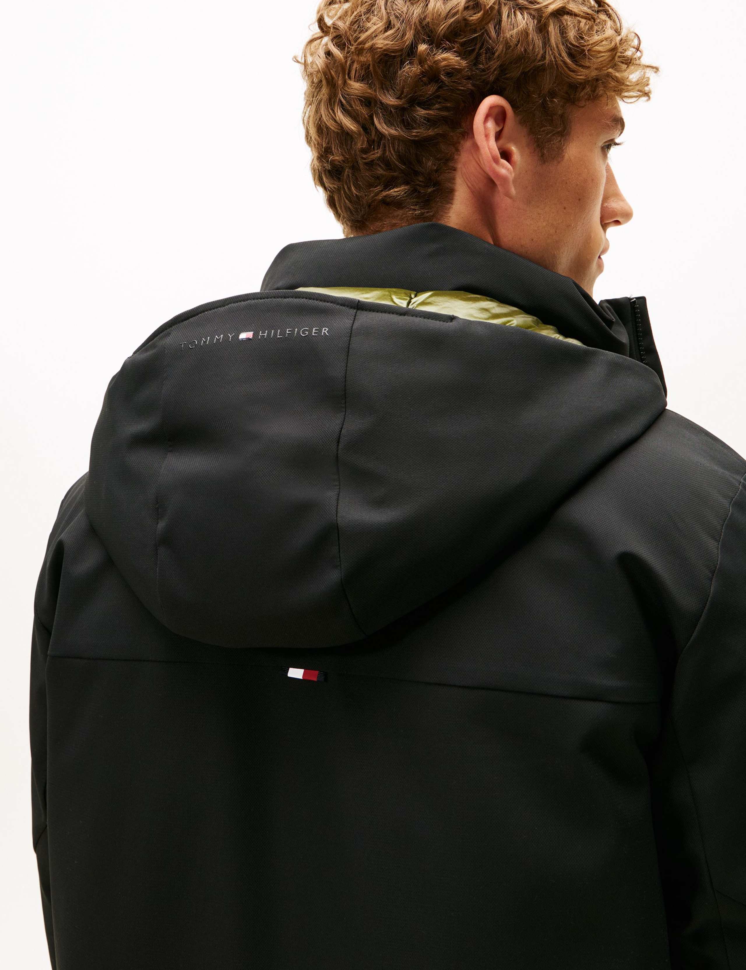 Tech Hooded Padded Parka Jacket 3 of 5