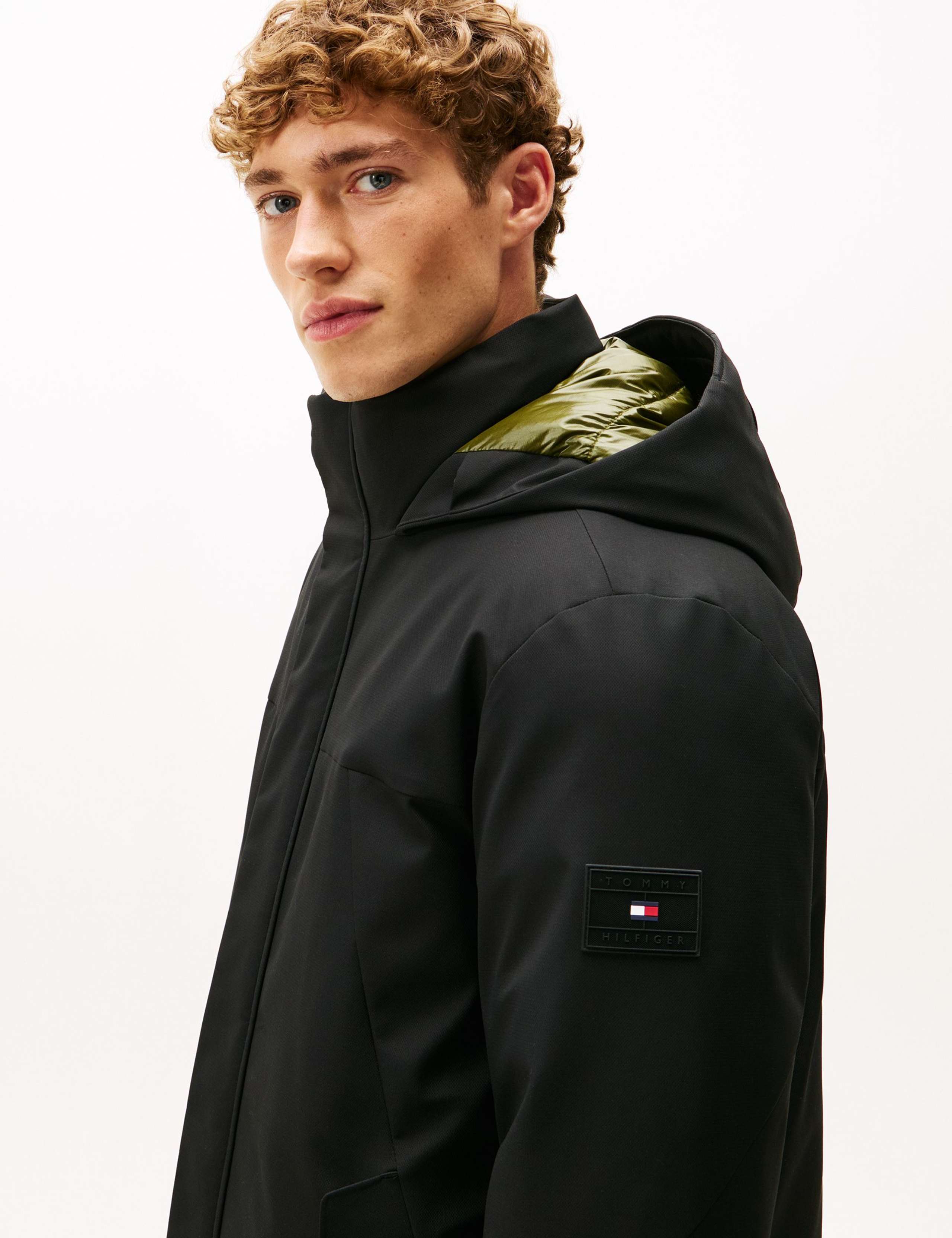 Tech Hooded Padded Parka Jacket 5 of 5
