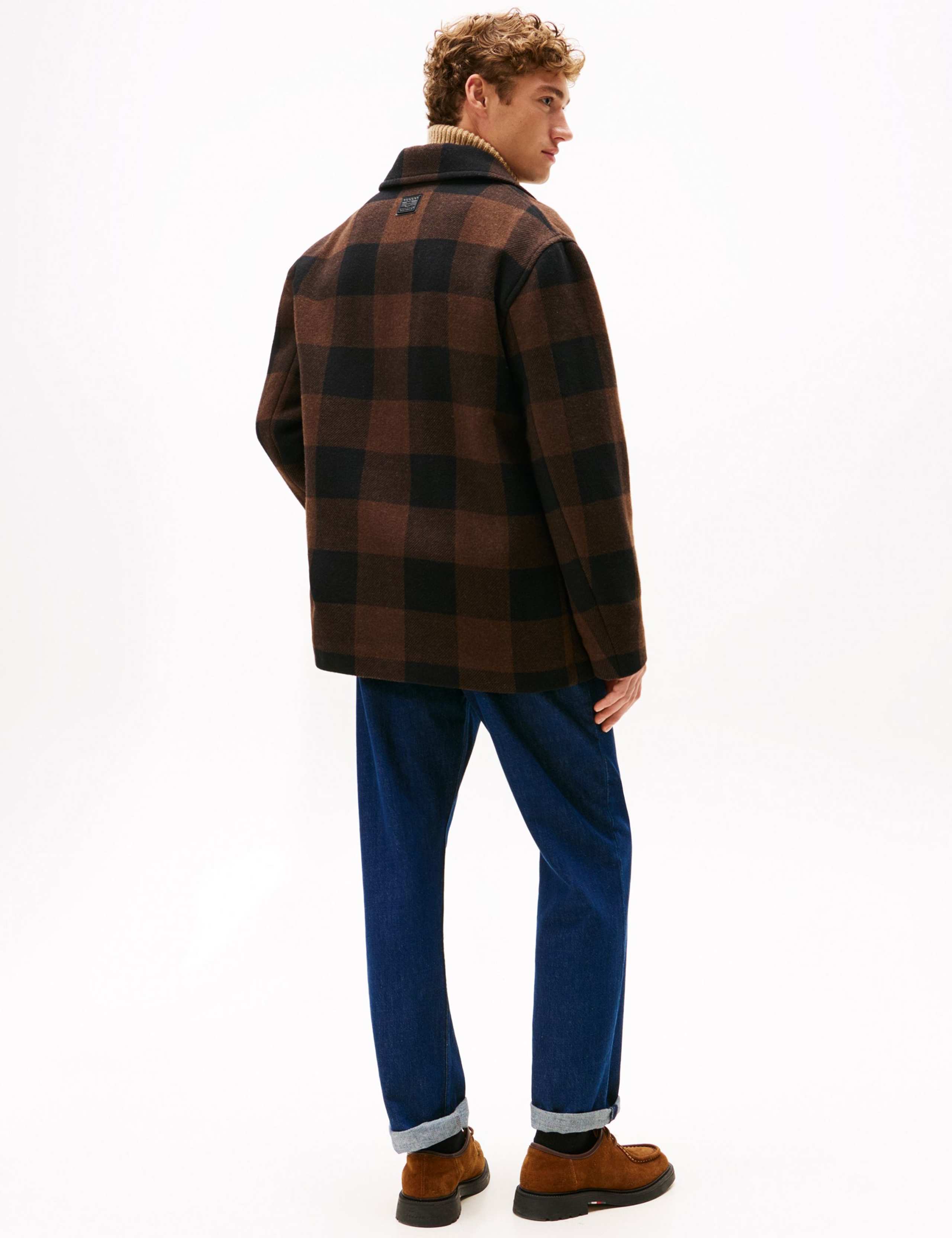 Wool Rich Check Chore Jacket 3 of 5