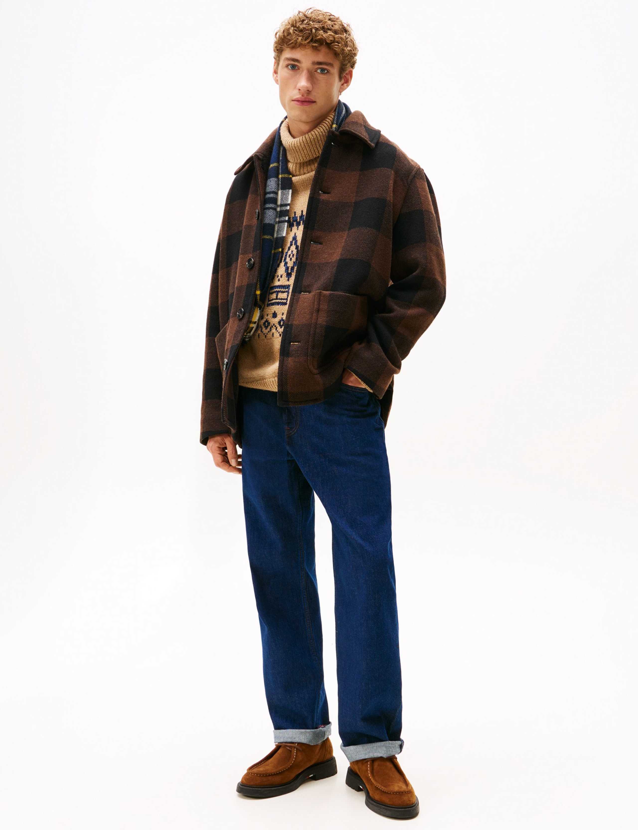 Wool Rich Check Chore Jacket 5 of 5