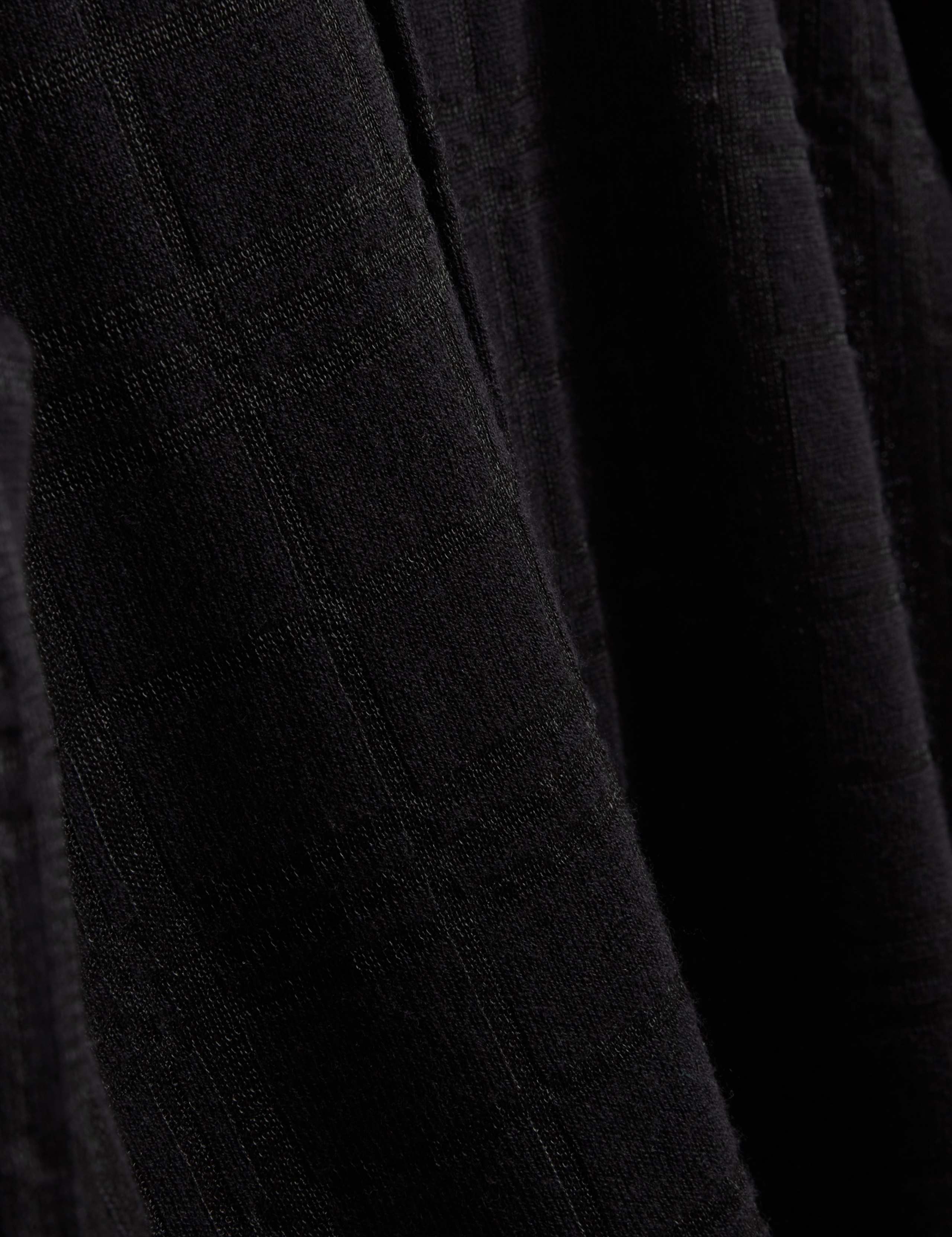 Wool Blend Long Sleeve Polo Shirt 7 of 7