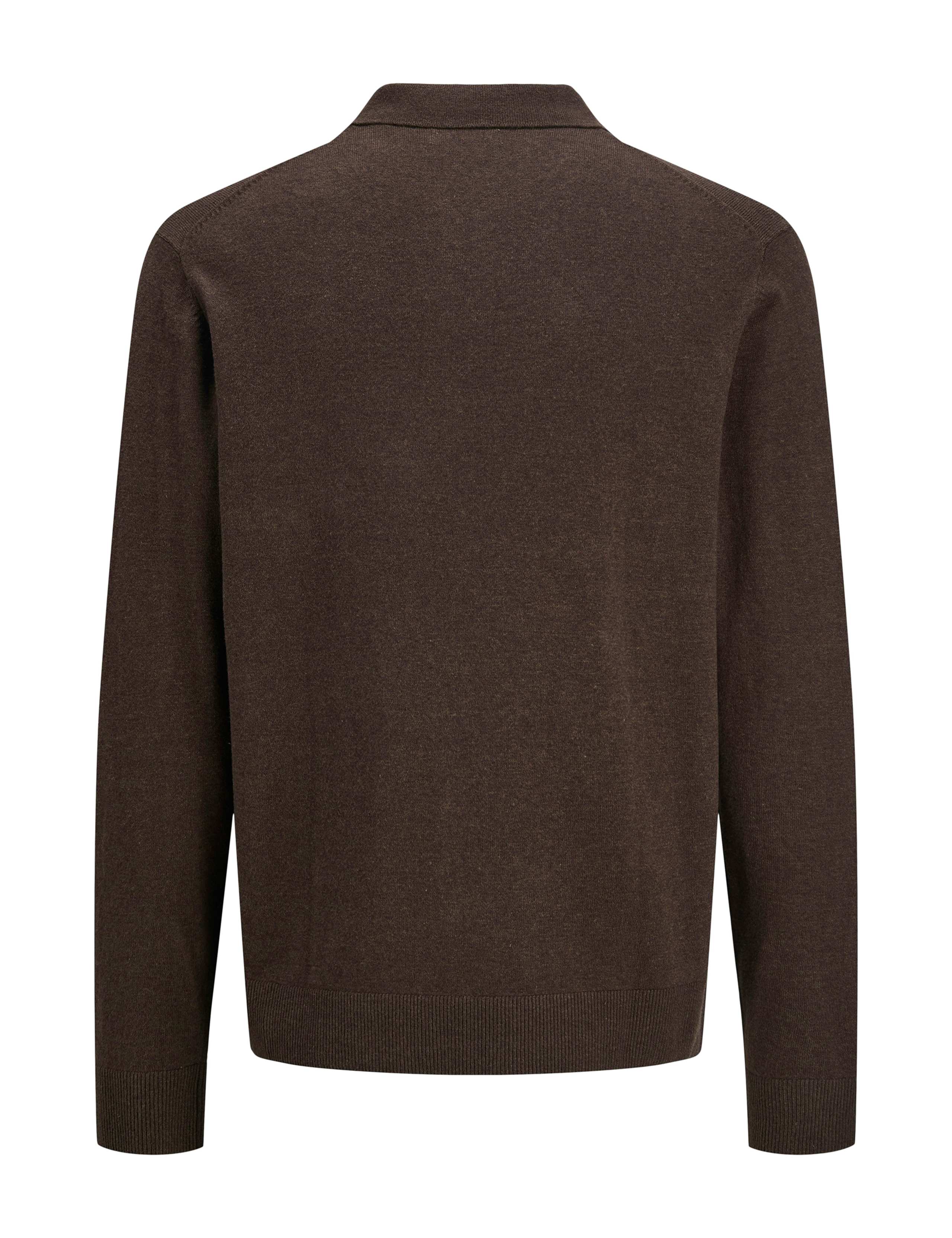 Cotton Rich Half Zip Jumper 8 of 8