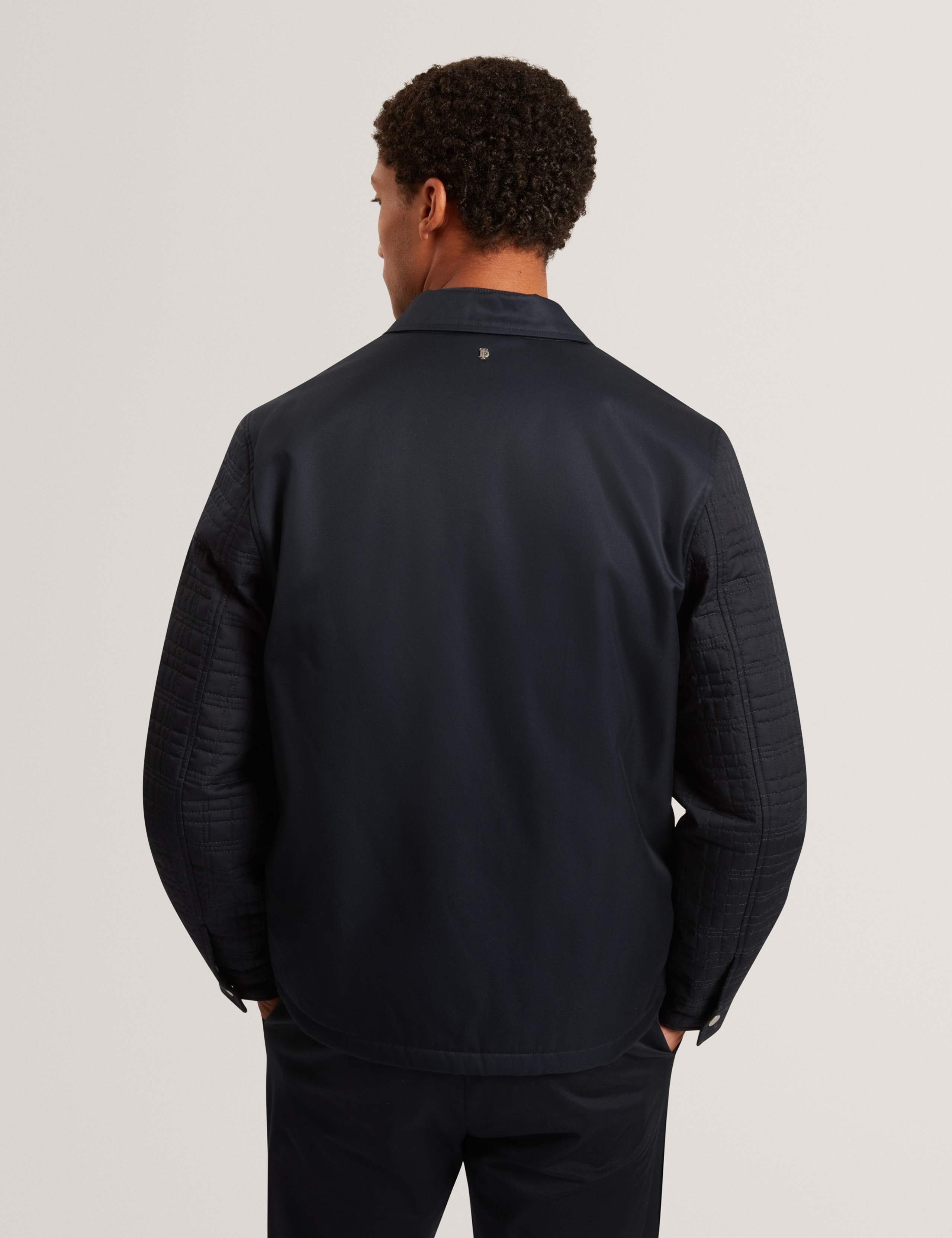 Cotton Blend Bomber Jacket 4 of 7