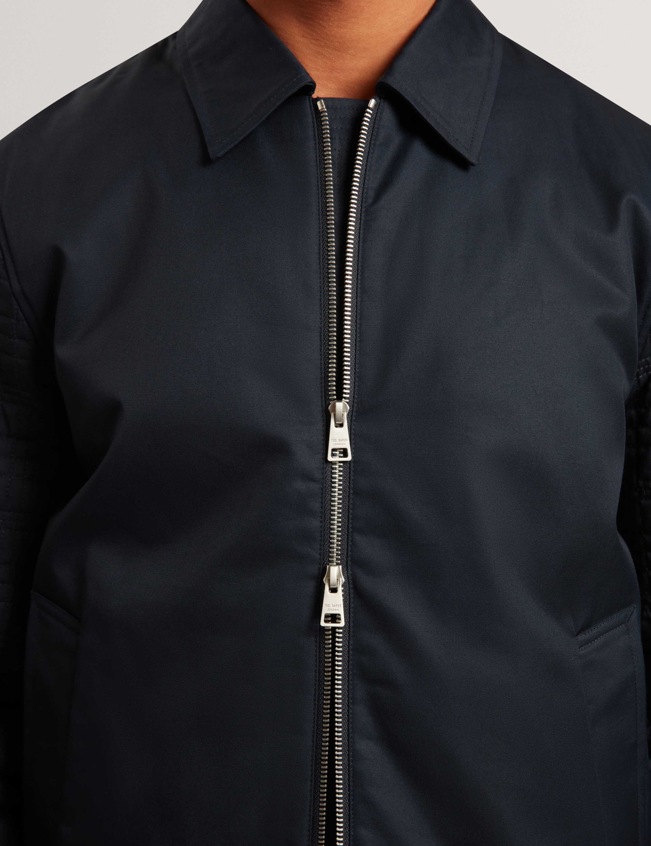 Cotton Blend Bomber Jacket 6 of 7