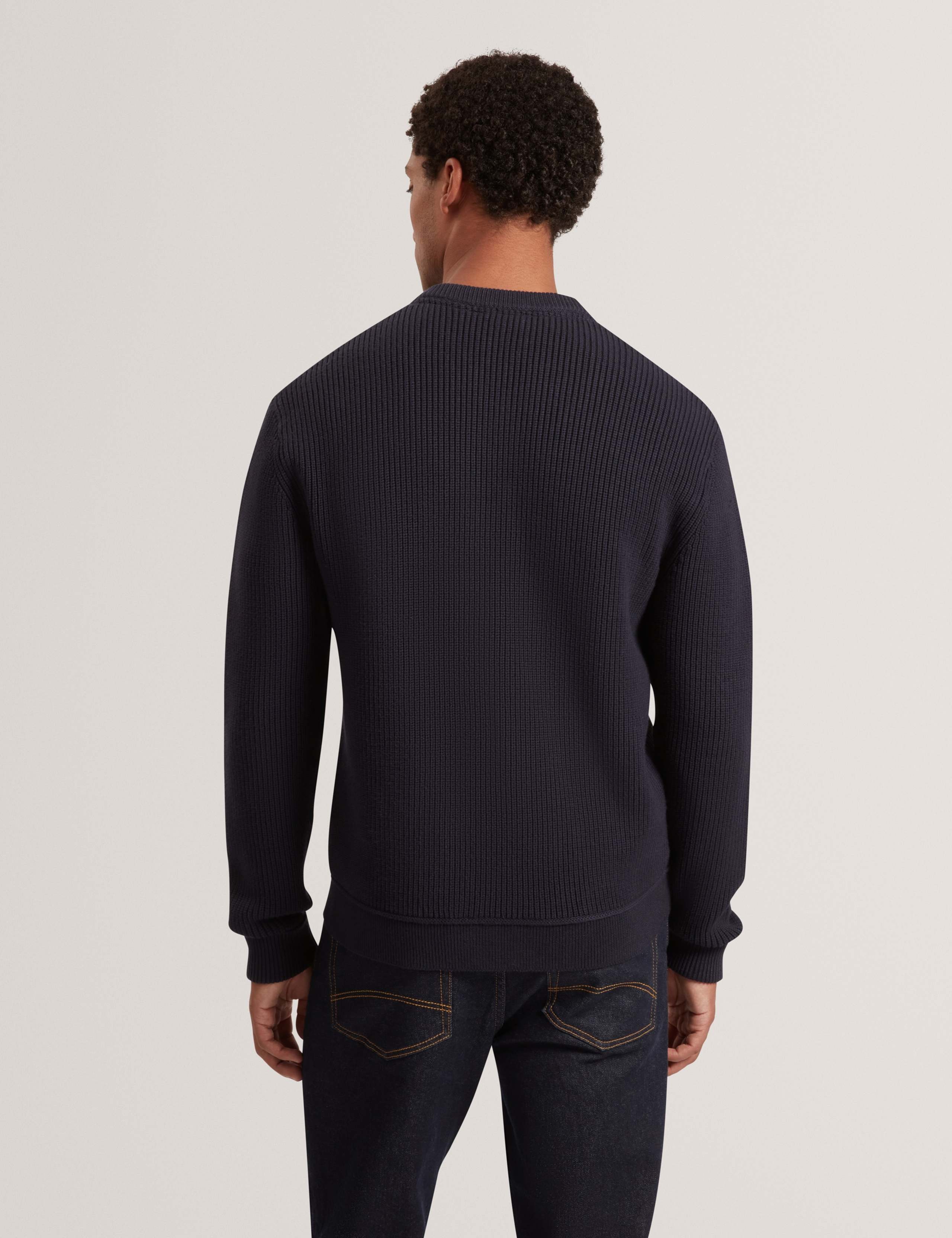 Zip Up Knitted Bomber Jacket 4 of 7