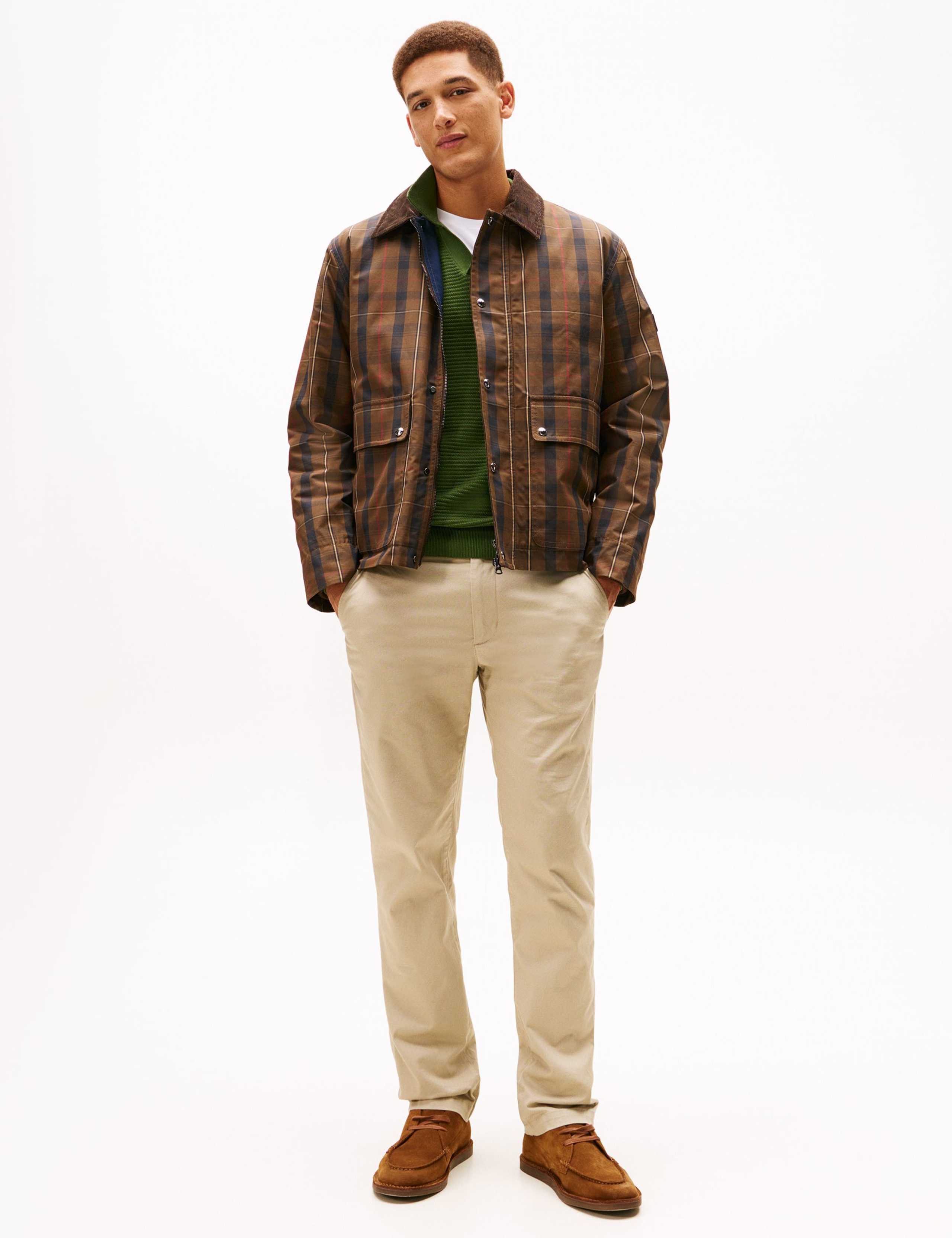 Regular Fit Printed Chinos 3 of 5