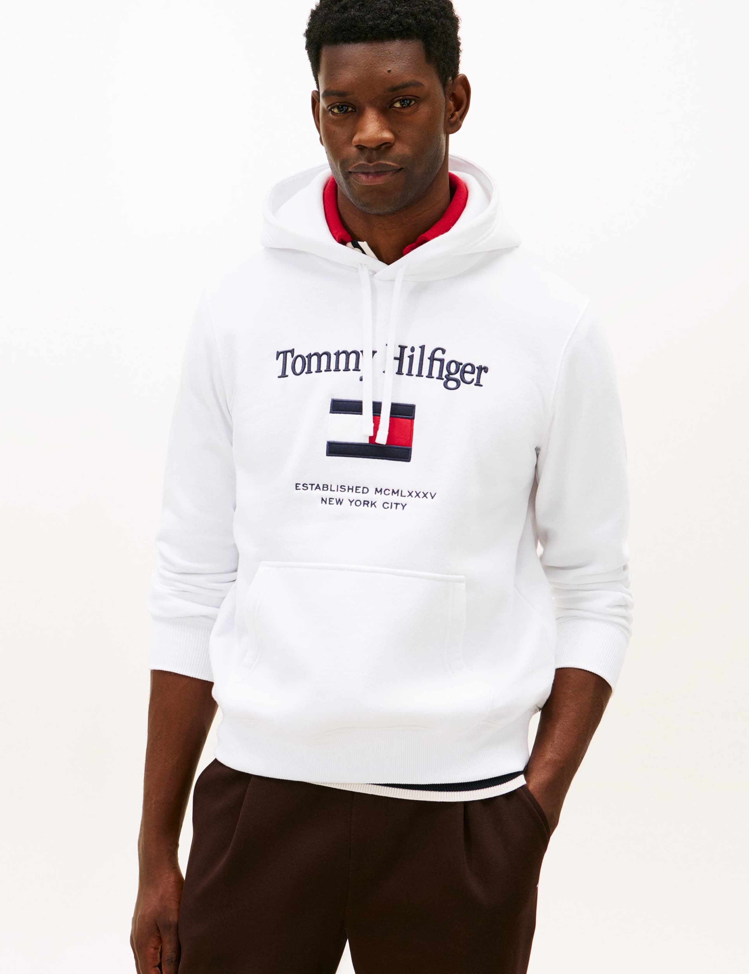 Cotton Rich Logo Hoodie 1 of 6