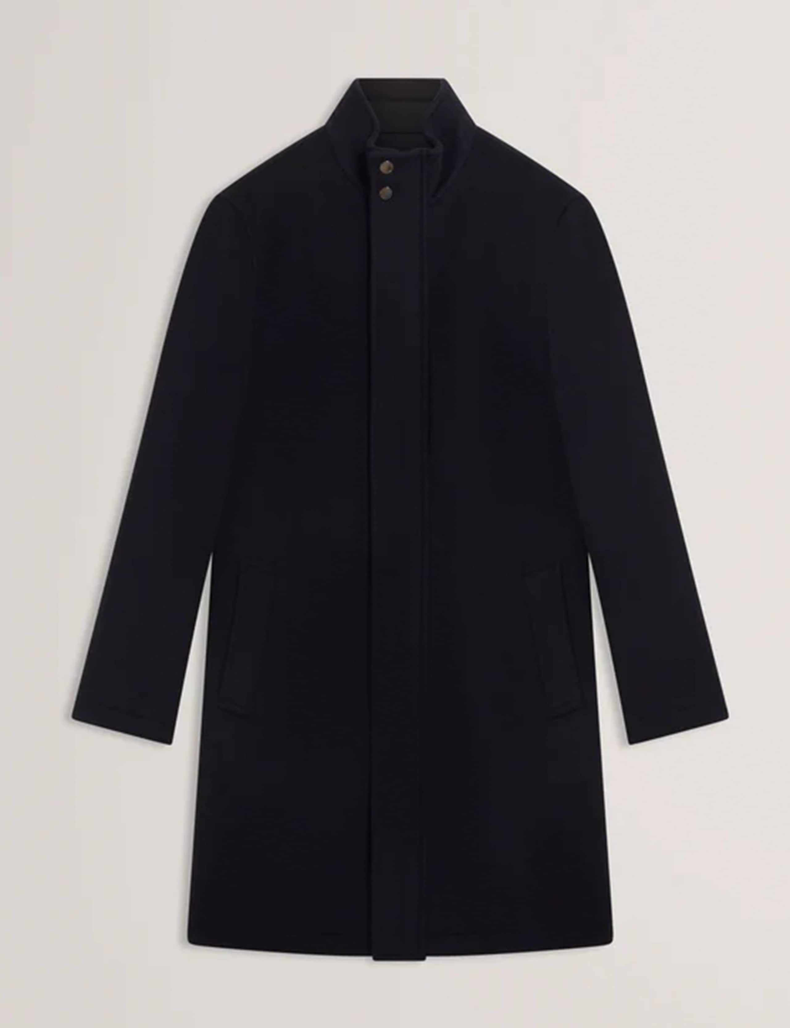 Wool Rich Checked Overcoat 7 of 7