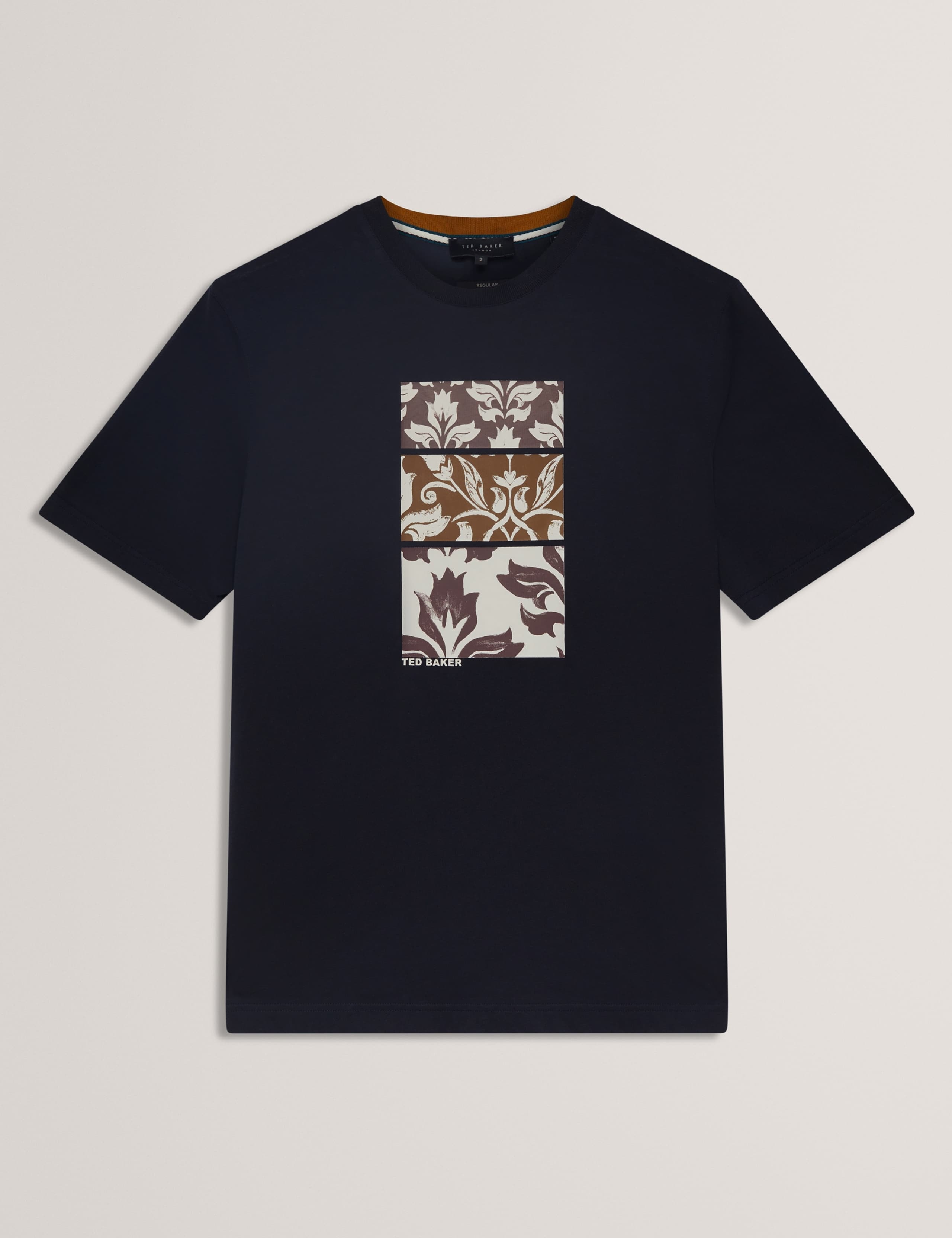 Pure Cotton Floral Graphic T-Shirt 6 of 7