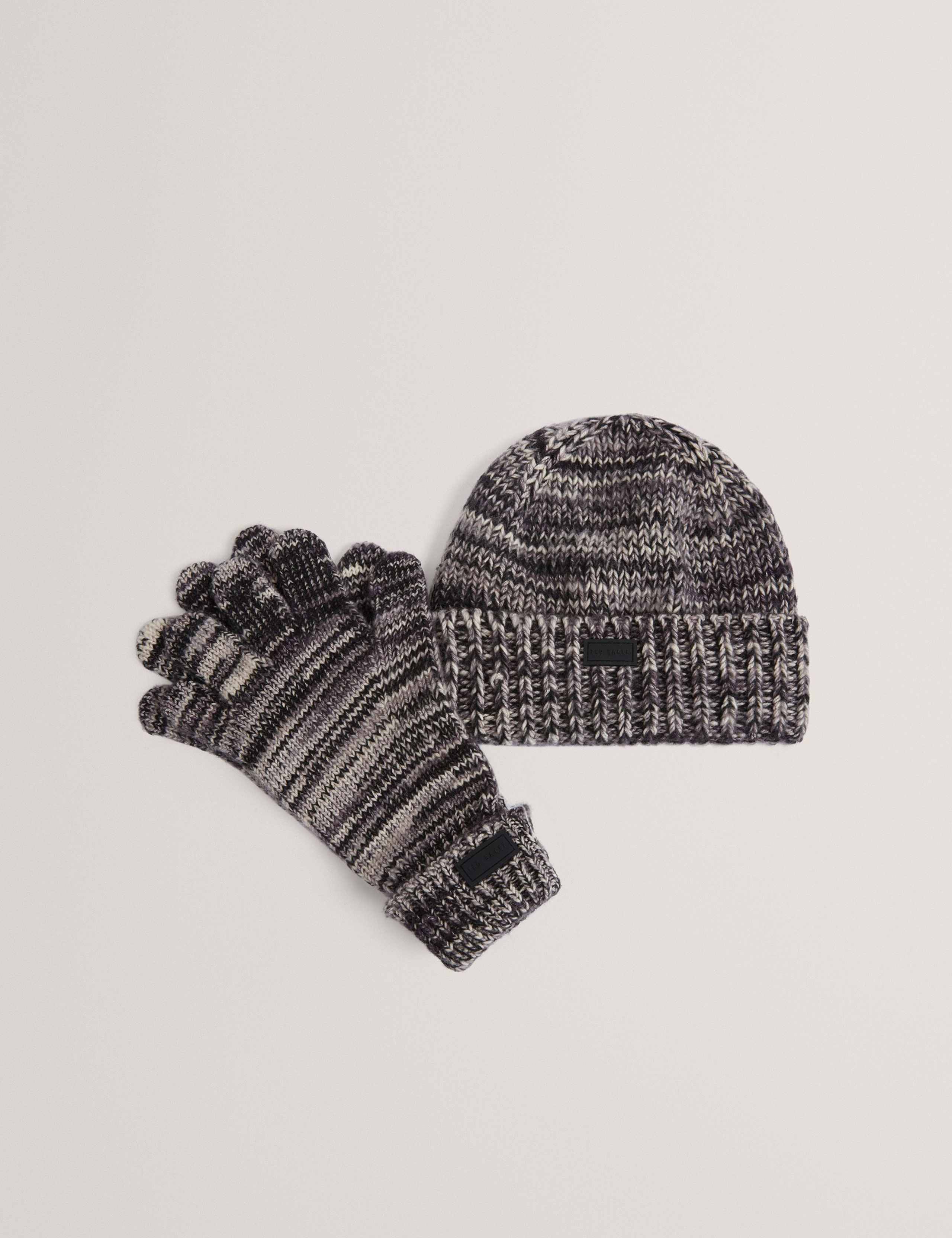Knitted Hat & Gloves Set 1 of 3
