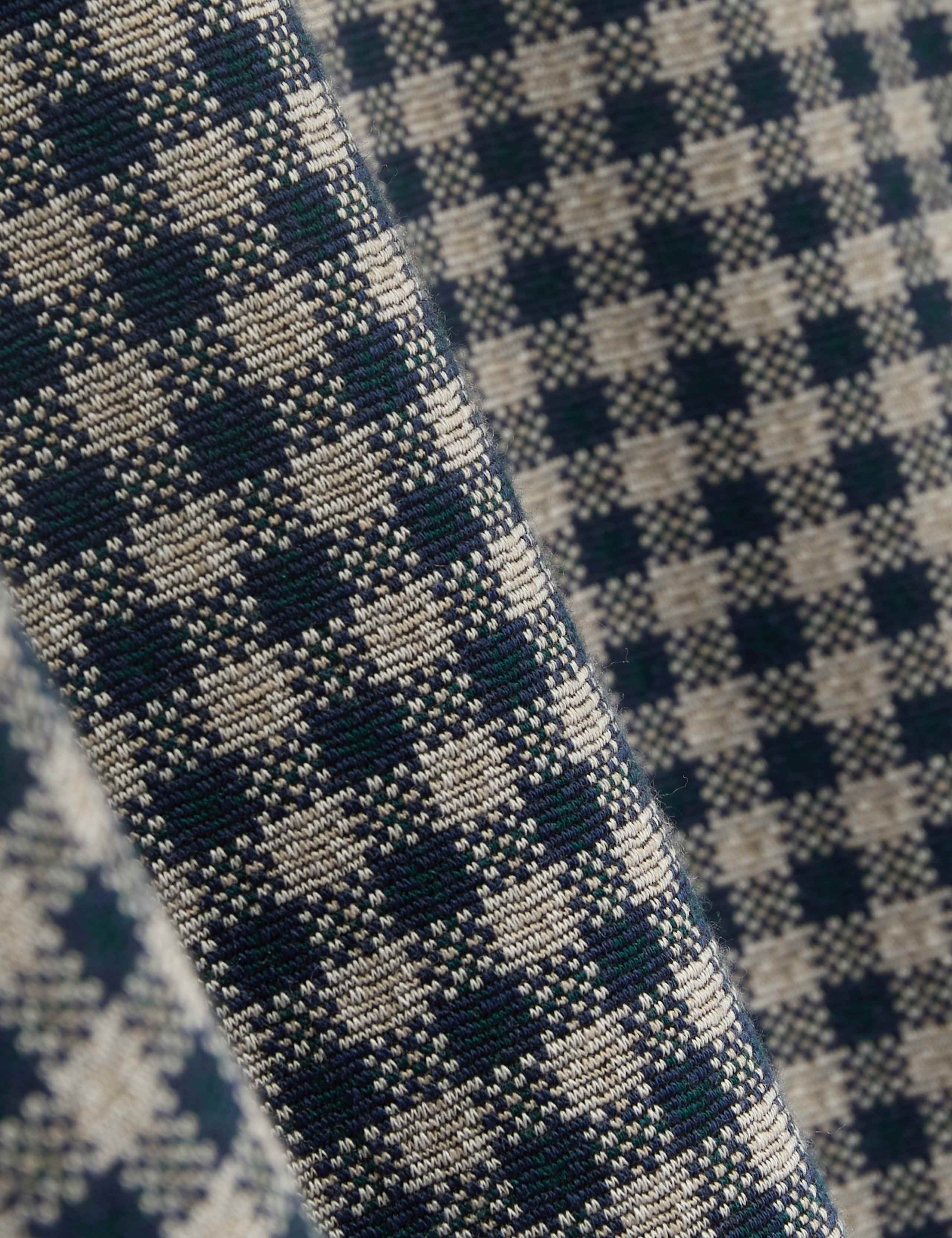 Checked Crew Neck T-Shirt 7 of 7