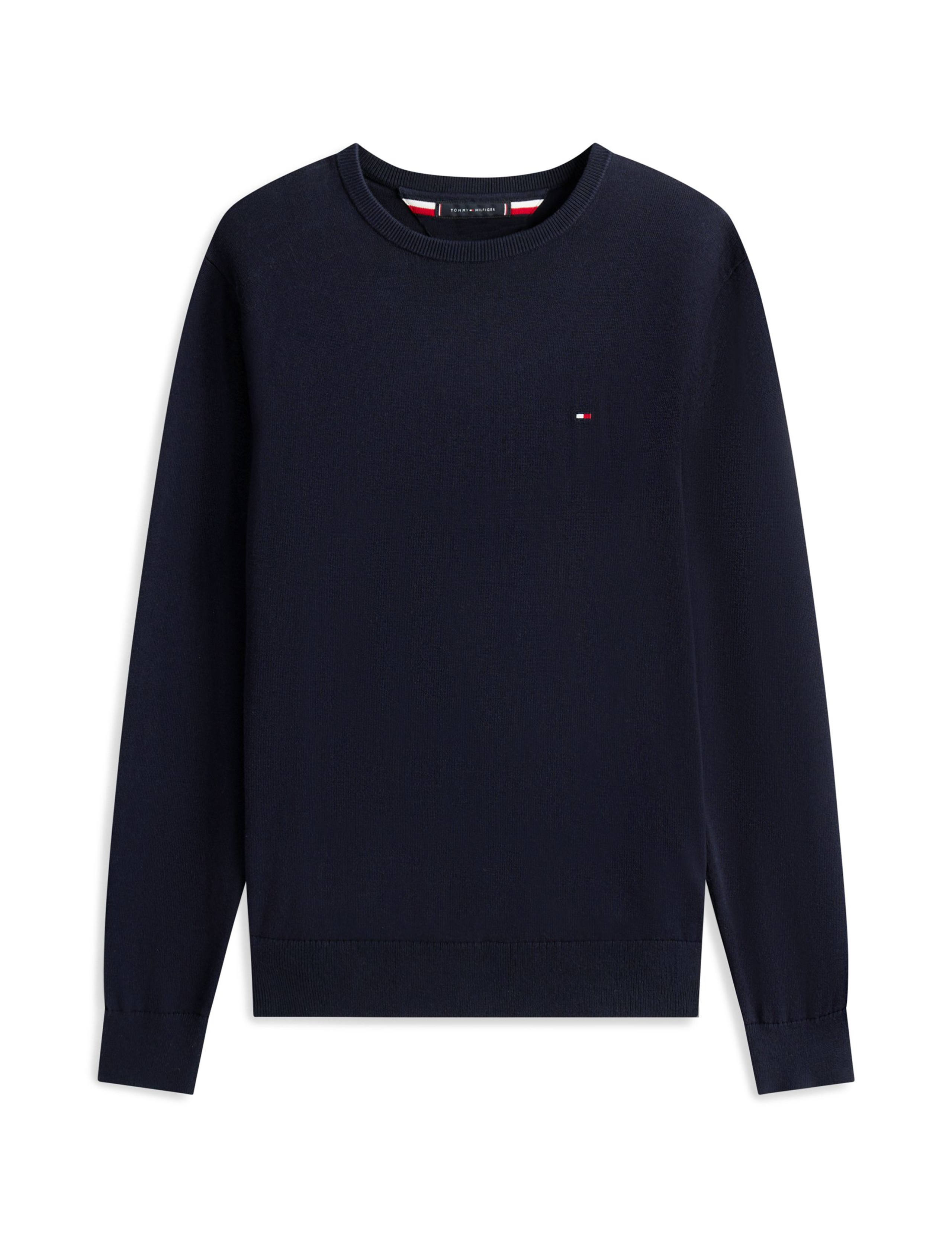 Pure Cotton Crew Neck Jumper 2 of 5