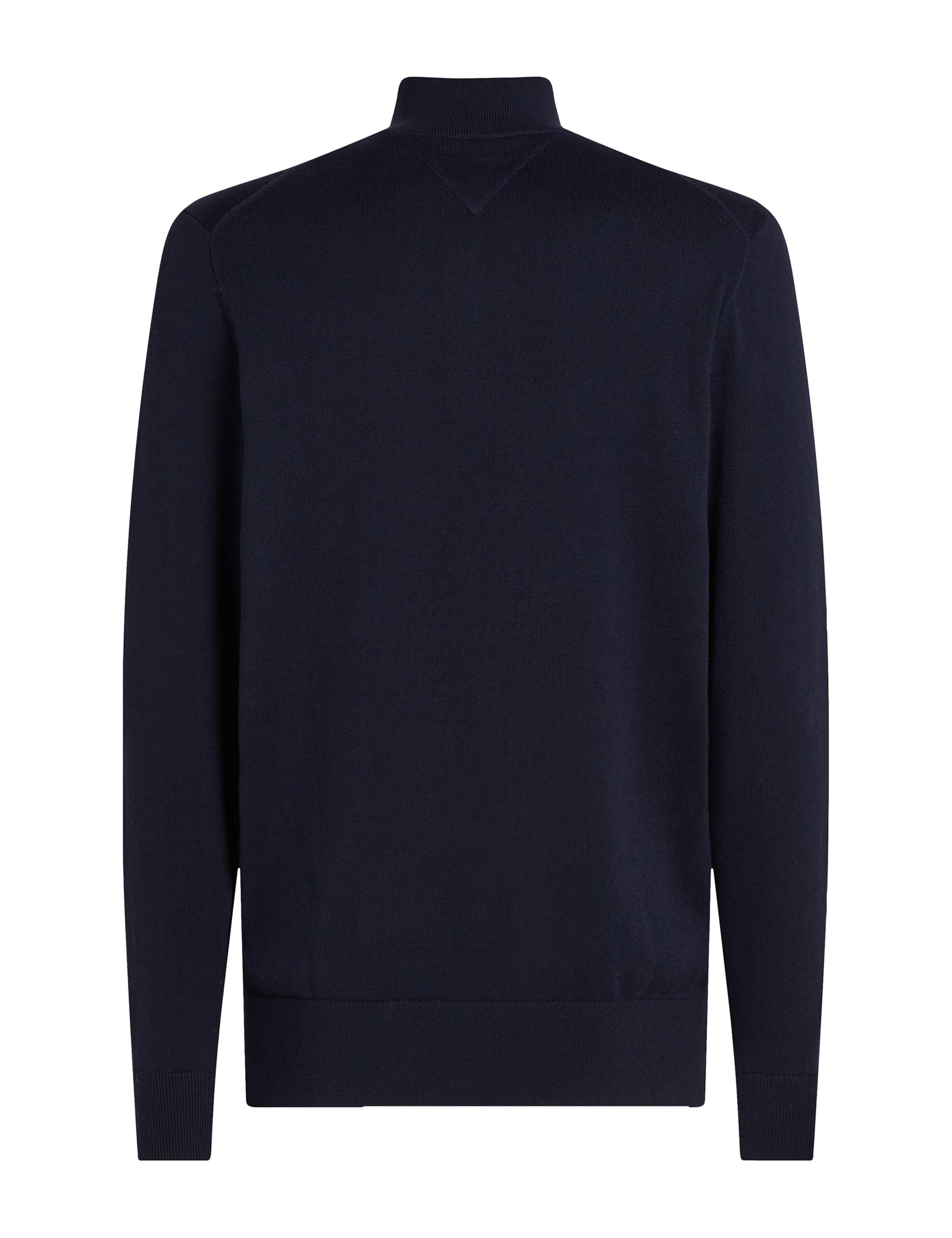 Pure Cotton Half Zip Jumper 6 of 7