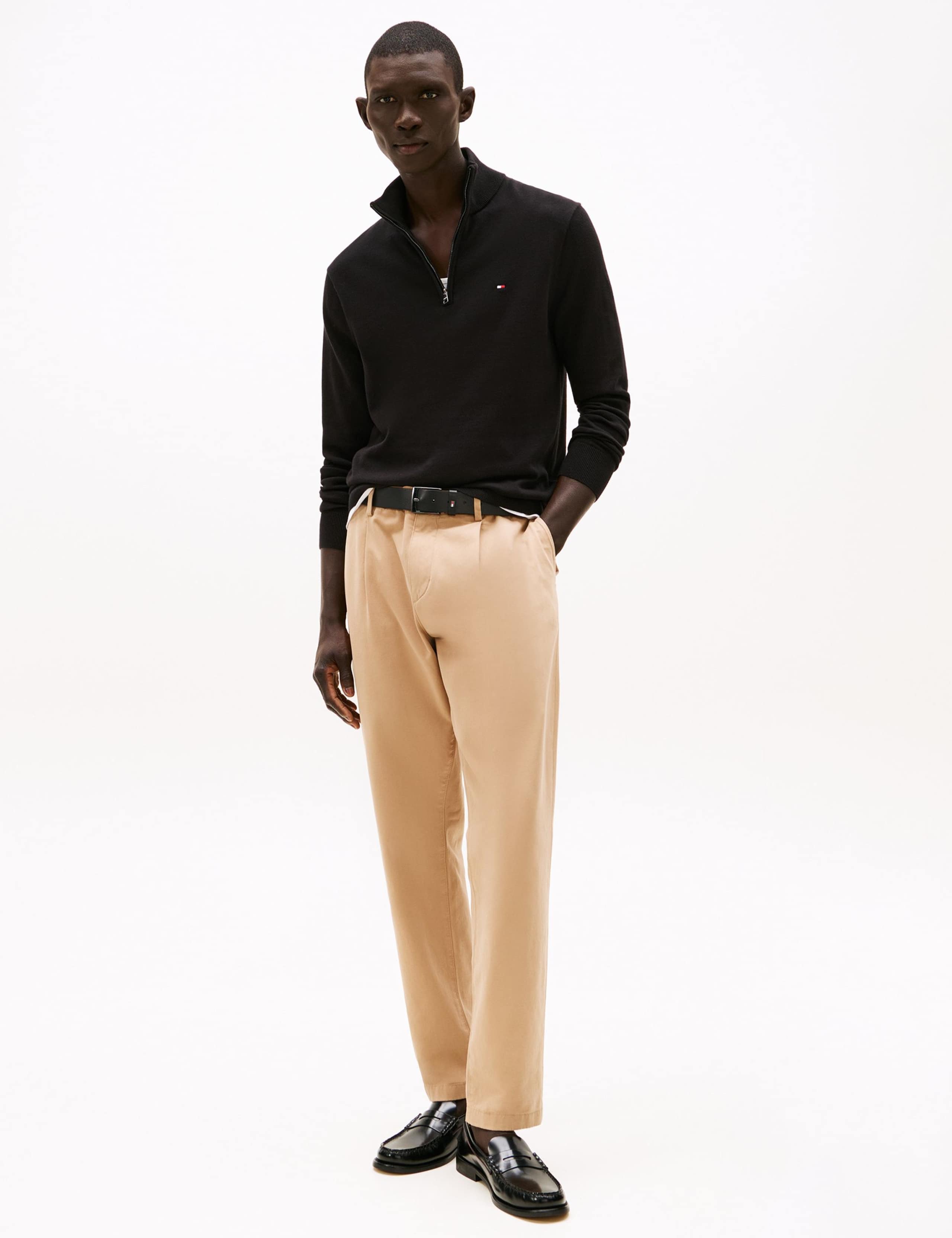 Pure Cotton Half Zip Jumper 7 of 7