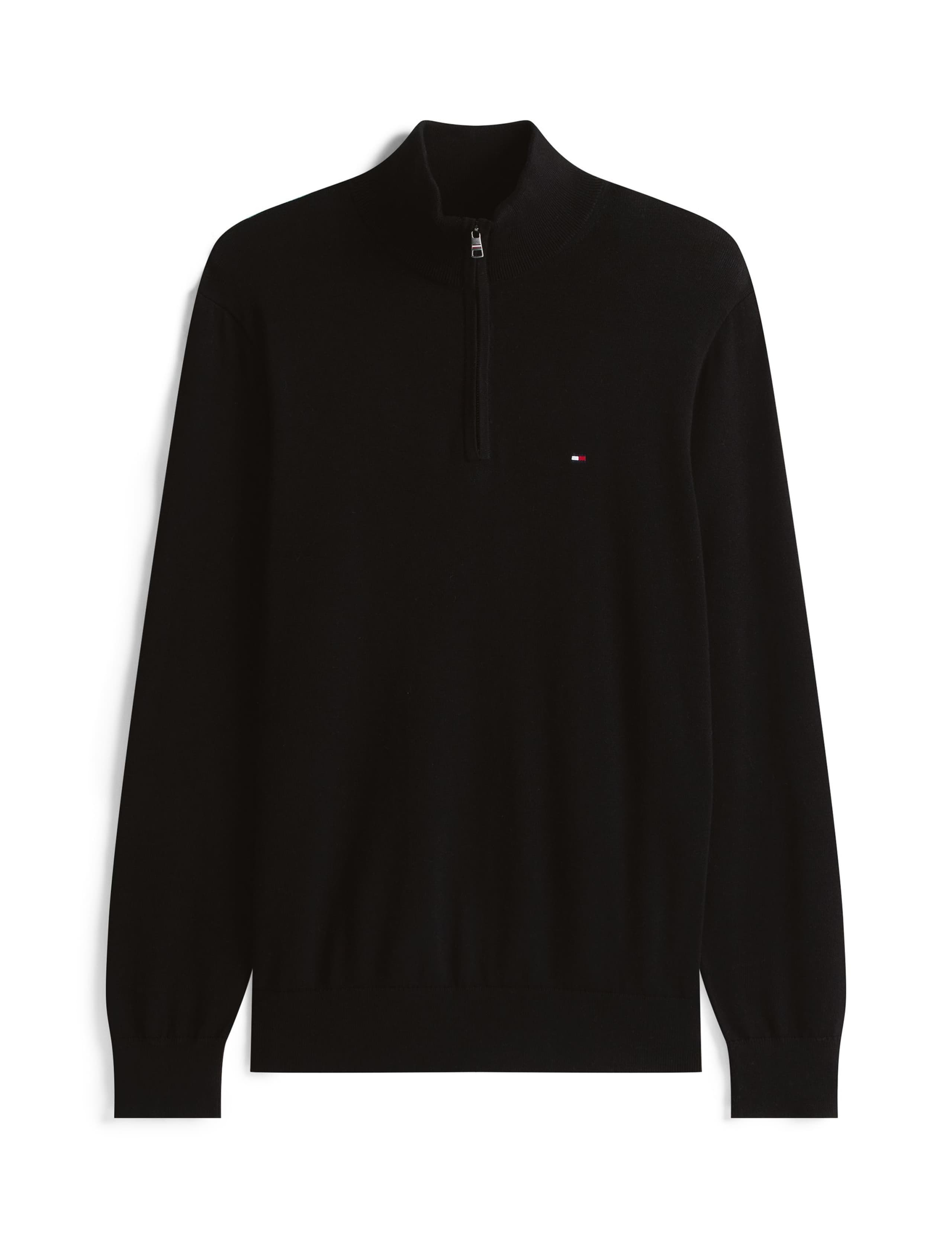 Pure Cotton Half Zip Jumper 2 of 7