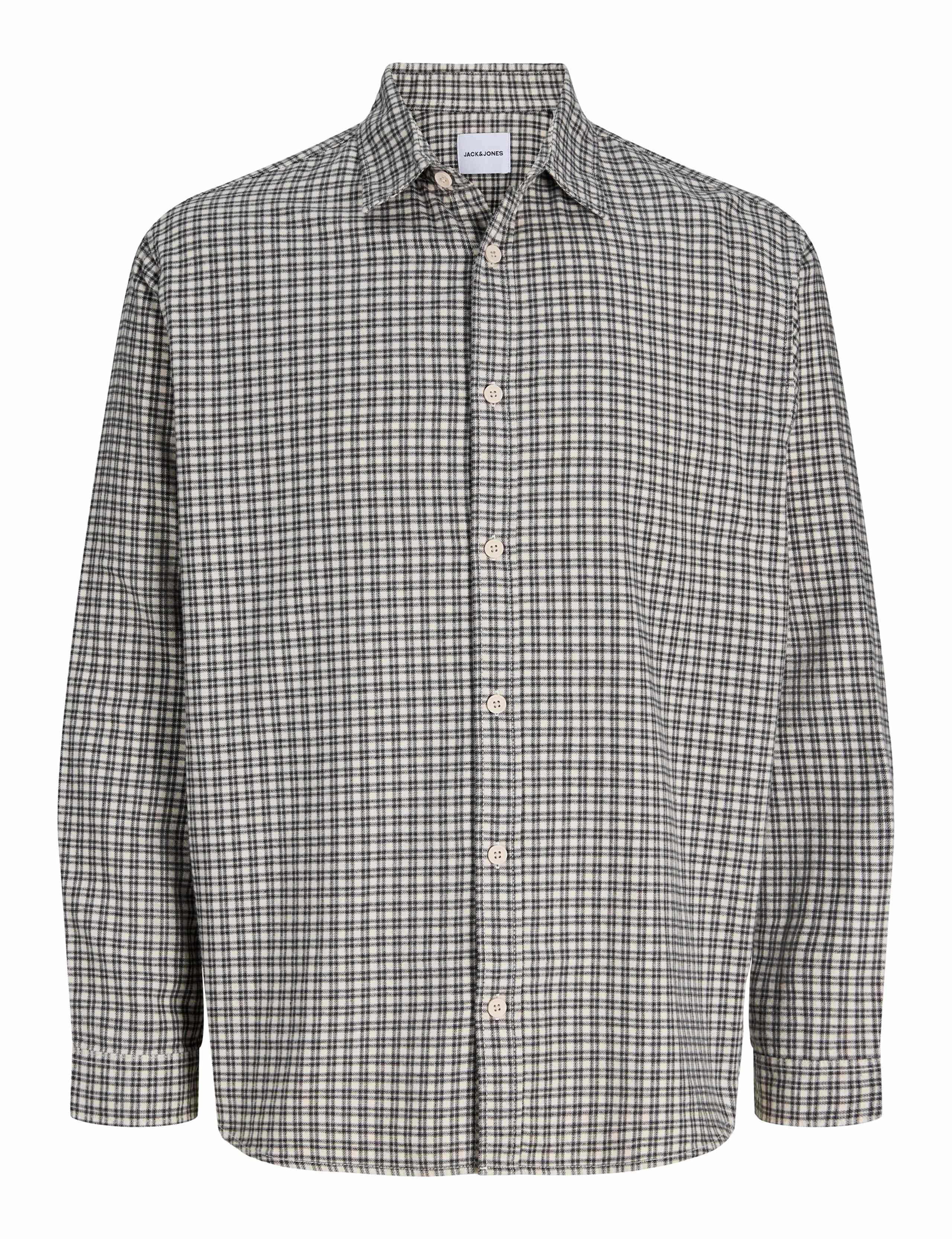 Relaxed Fit Pure Cotton Checked Overshirt 5 of 7