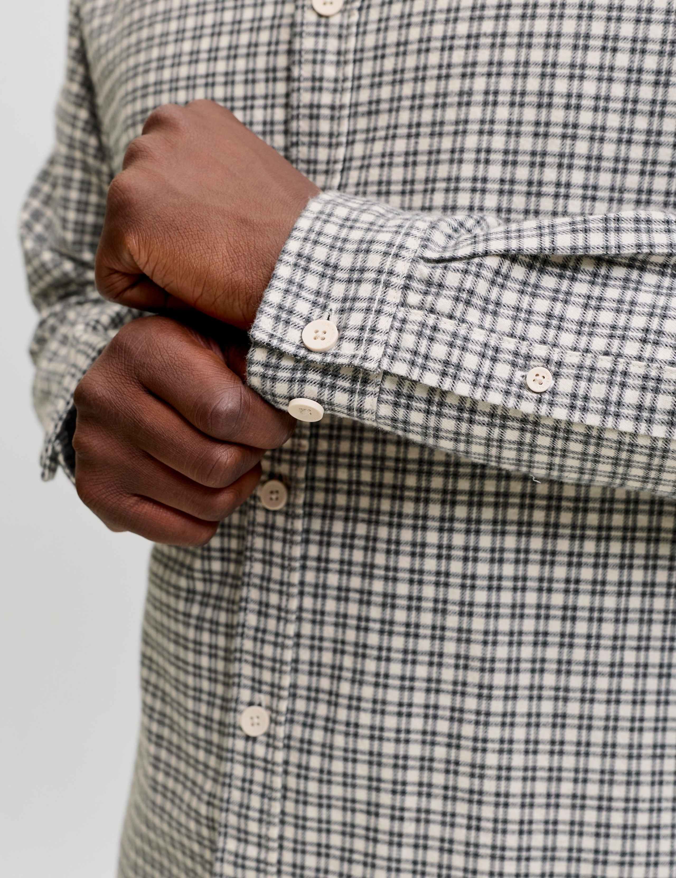 Relaxed Fit Pure Cotton Checked Overshirt 7 of 7