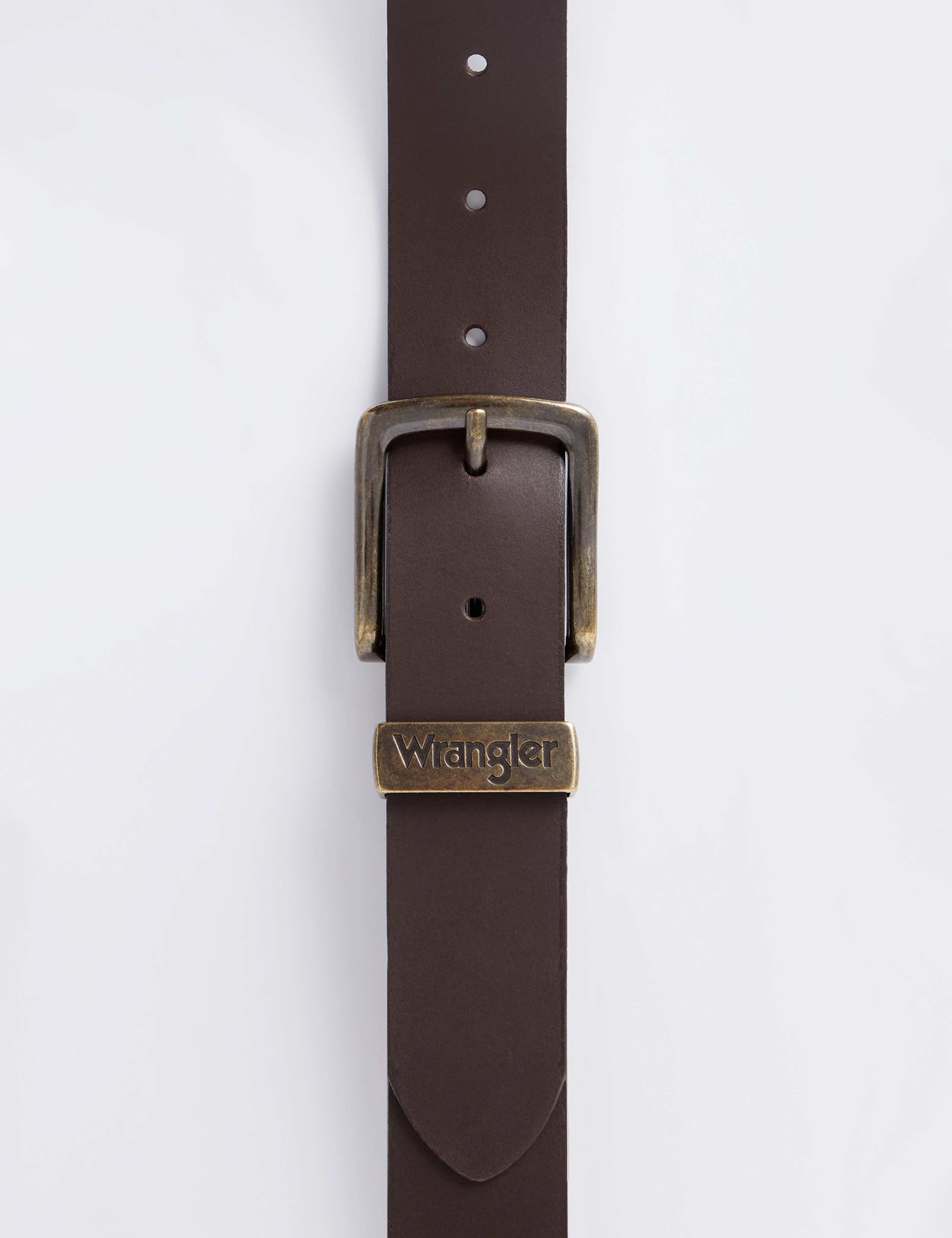 Leather Rectangular Buckle Belt 4 of 4