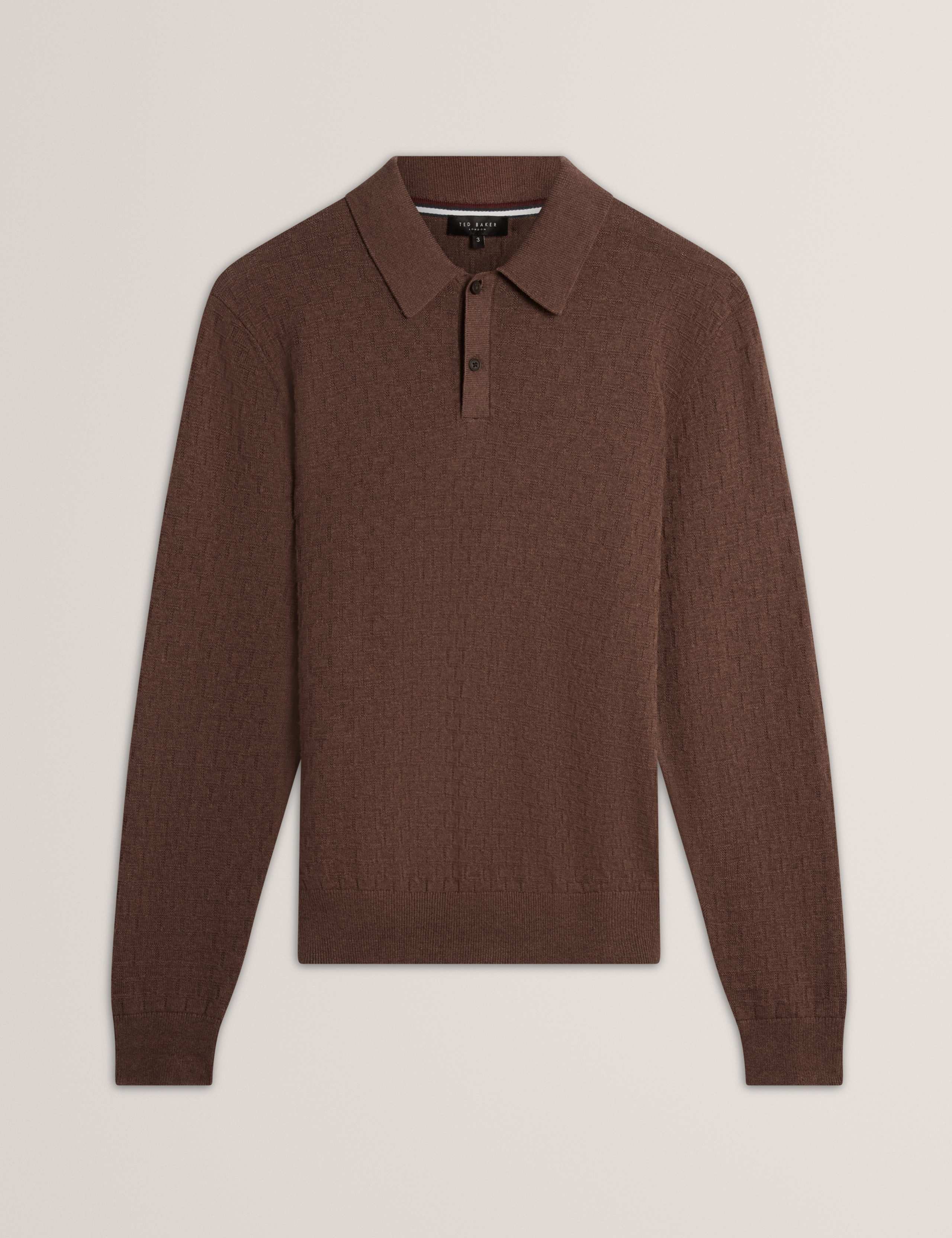 Cotton Rich Long Sleeve Polo Shirt 4 of 6