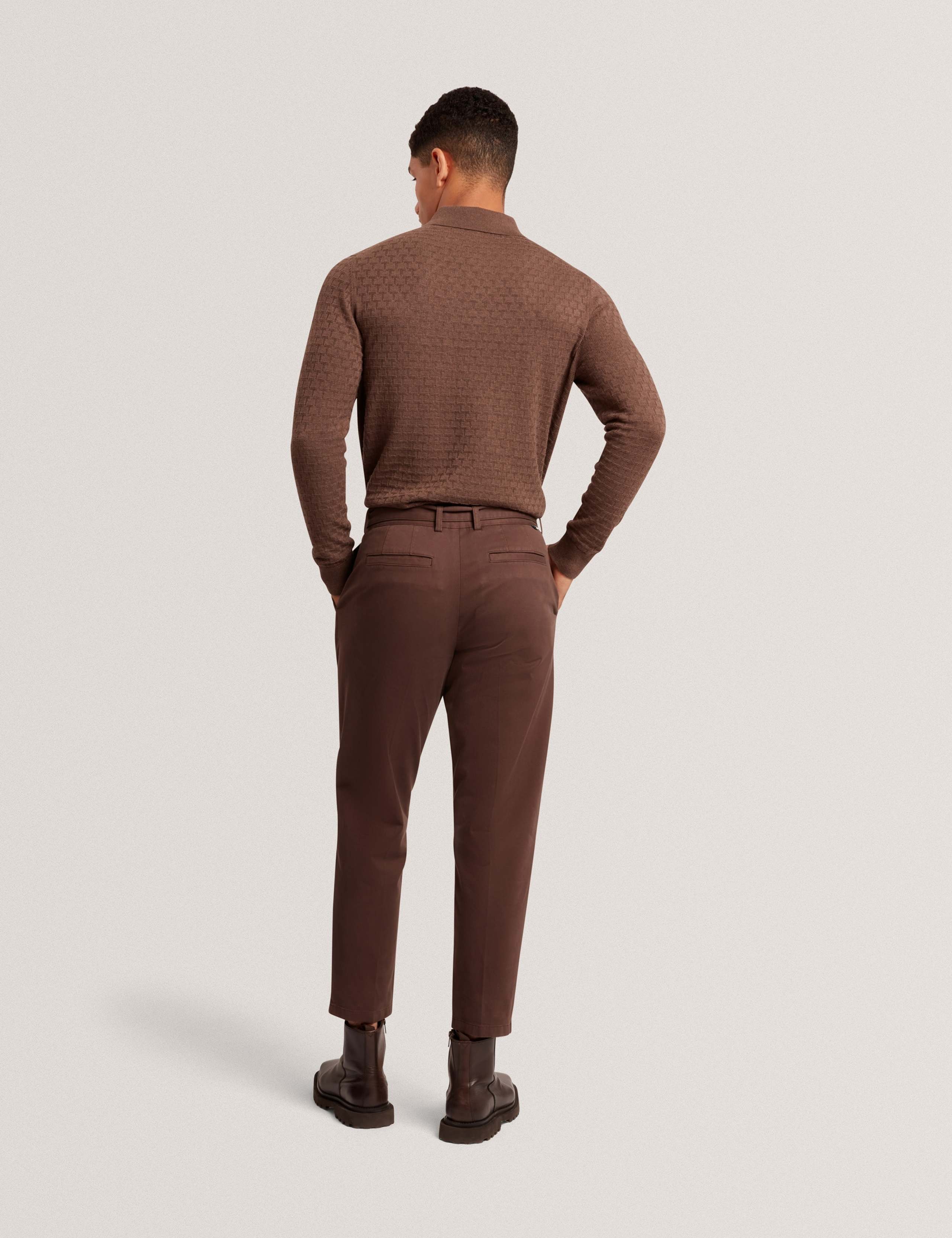 Cotton Rich Long Sleeve Polo Shirt 6 of 6