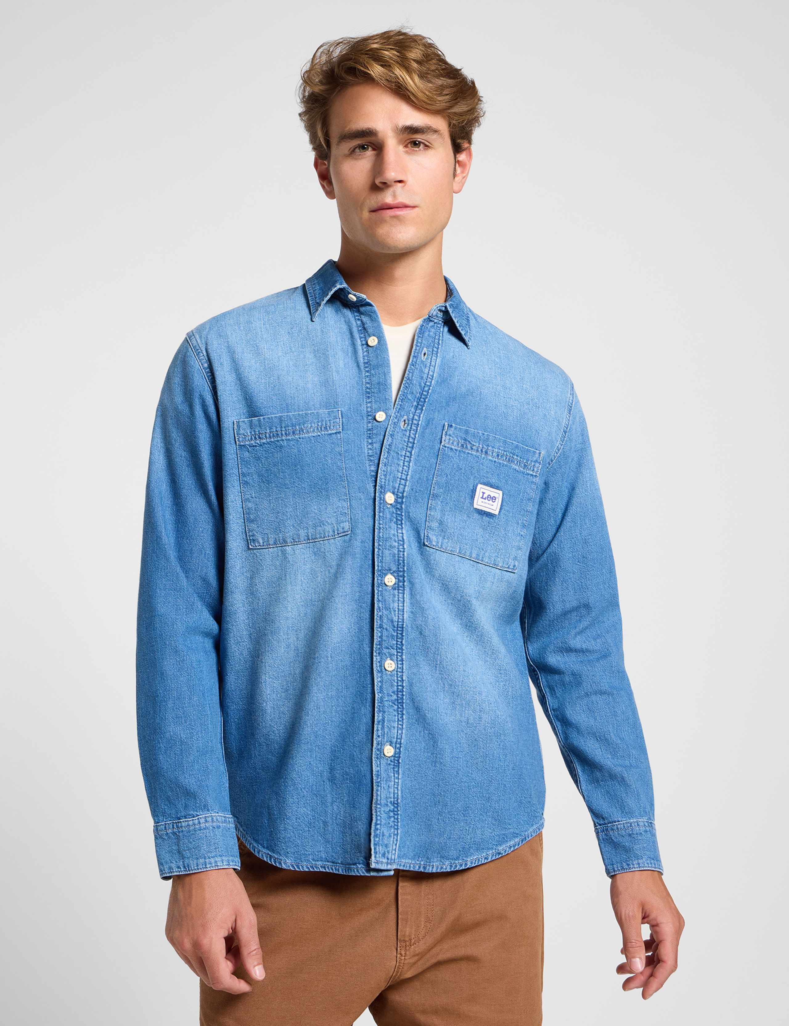 Workwear Denim Shirt 5 of 9
