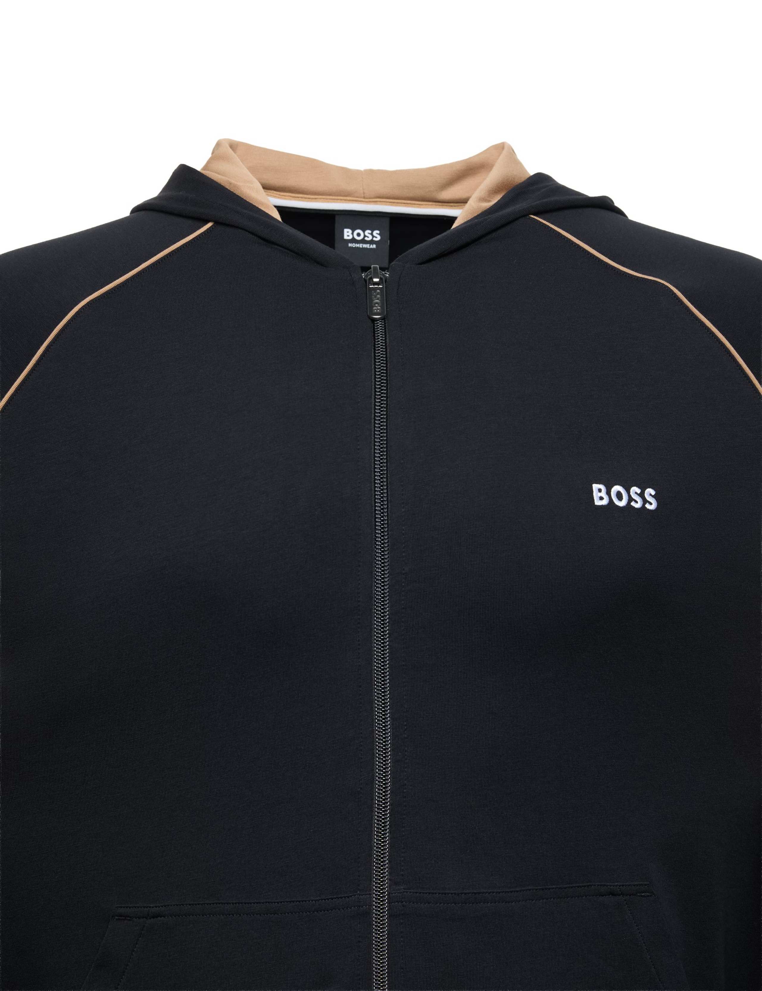 Cotton Rich Zip Up Hooded Jacket 3 of 3