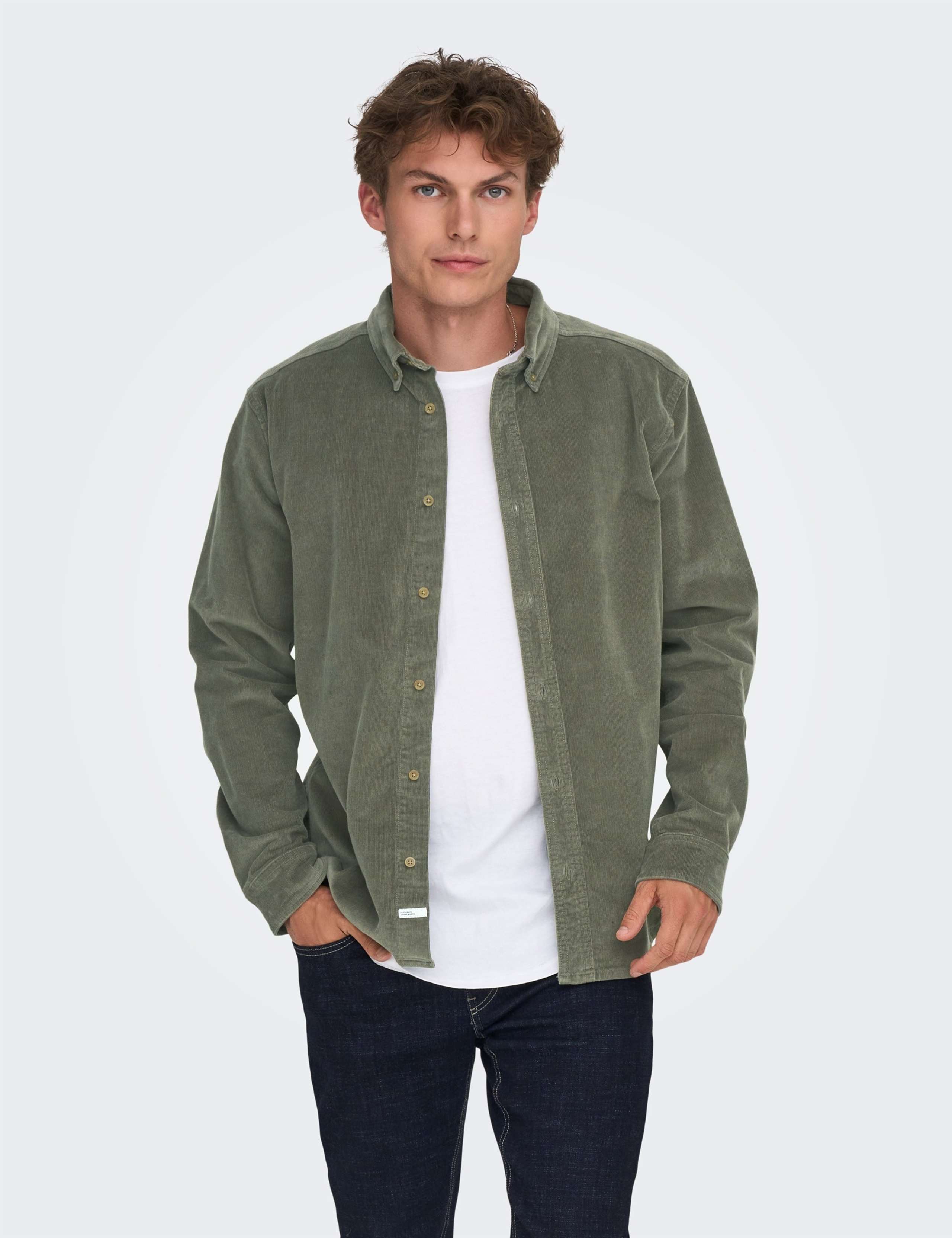 Regular Fit Corduroy Shirt 1 of 7