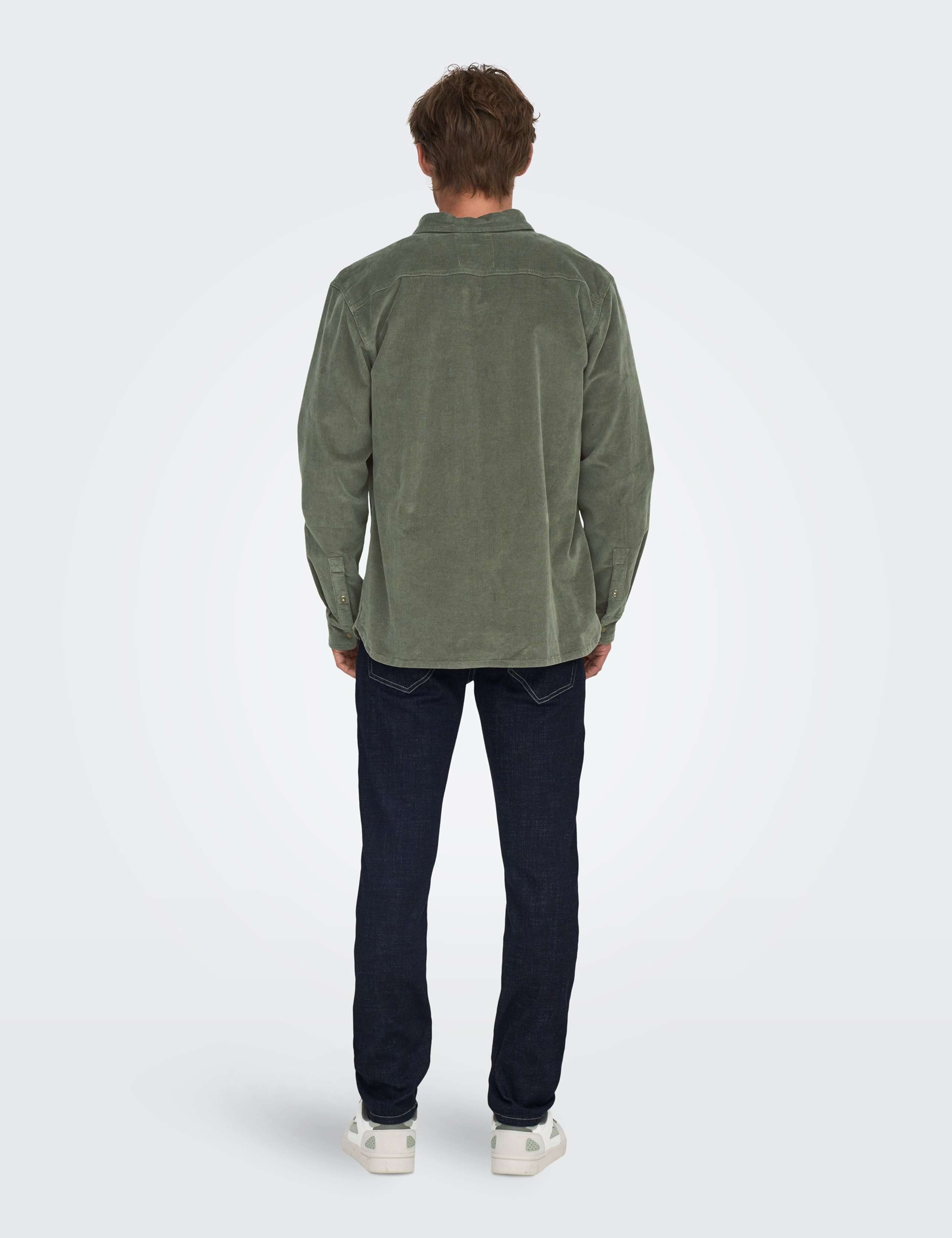 Regular Fit Corduroy Shirt 3 of 7