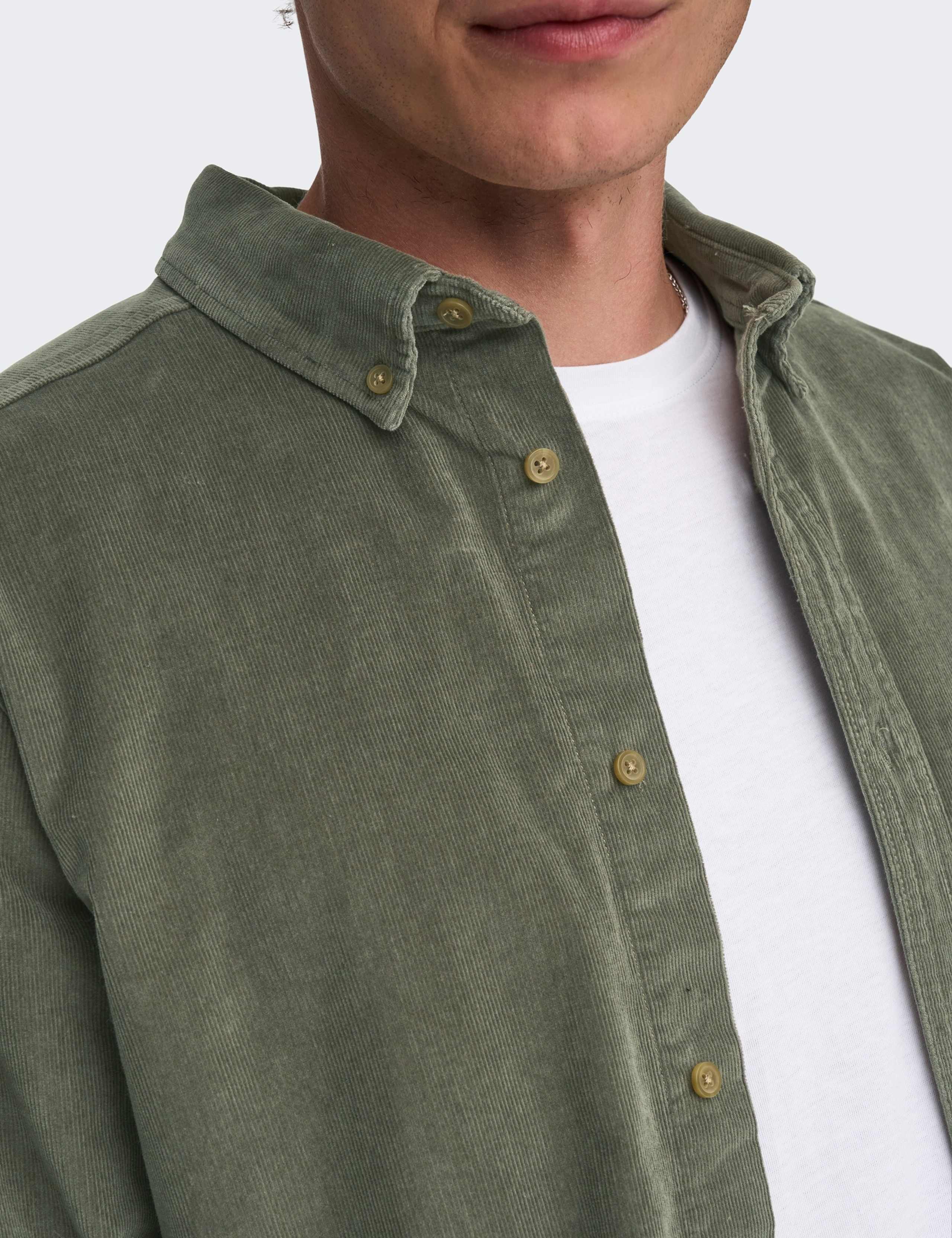Regular Fit Corduroy Shirt 7 of 7