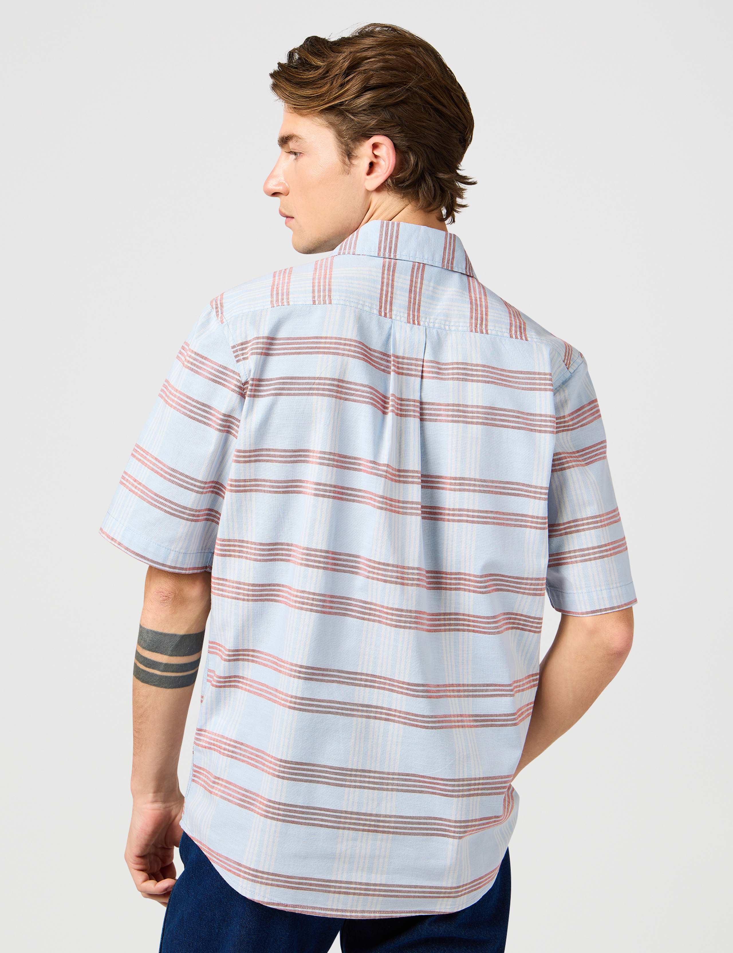 Pure Cotton Check Short Sleeve Shirt 5 of 5