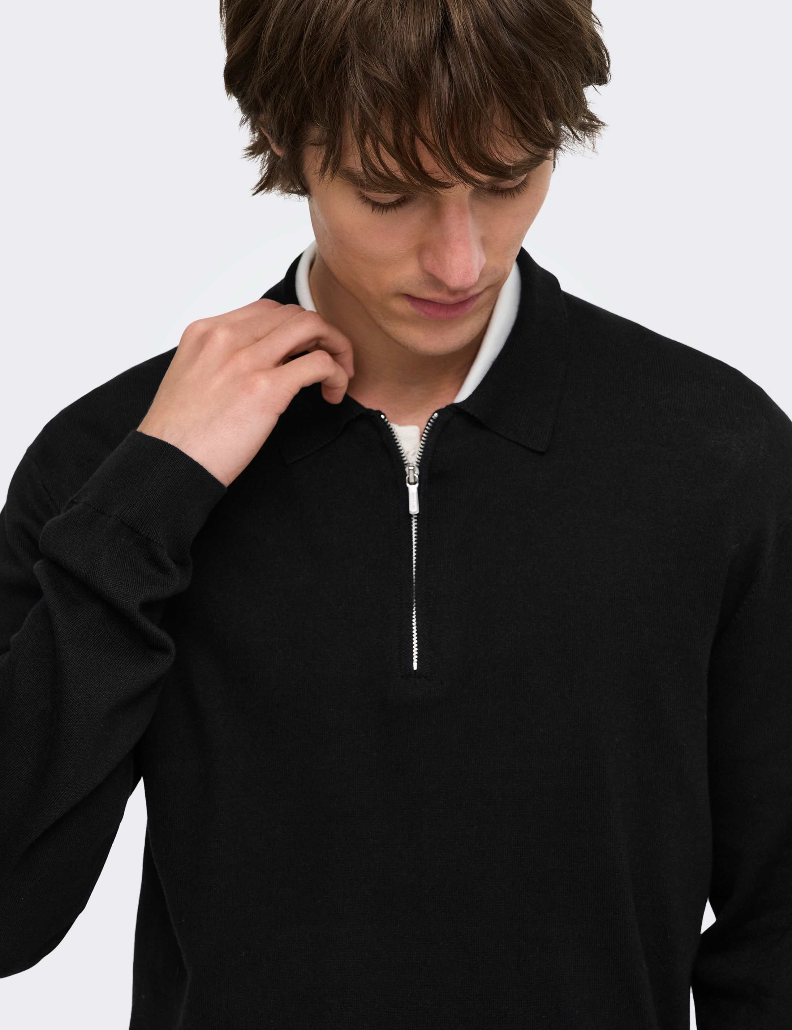 Polo Neck Half Zip Jumper 2 of 7