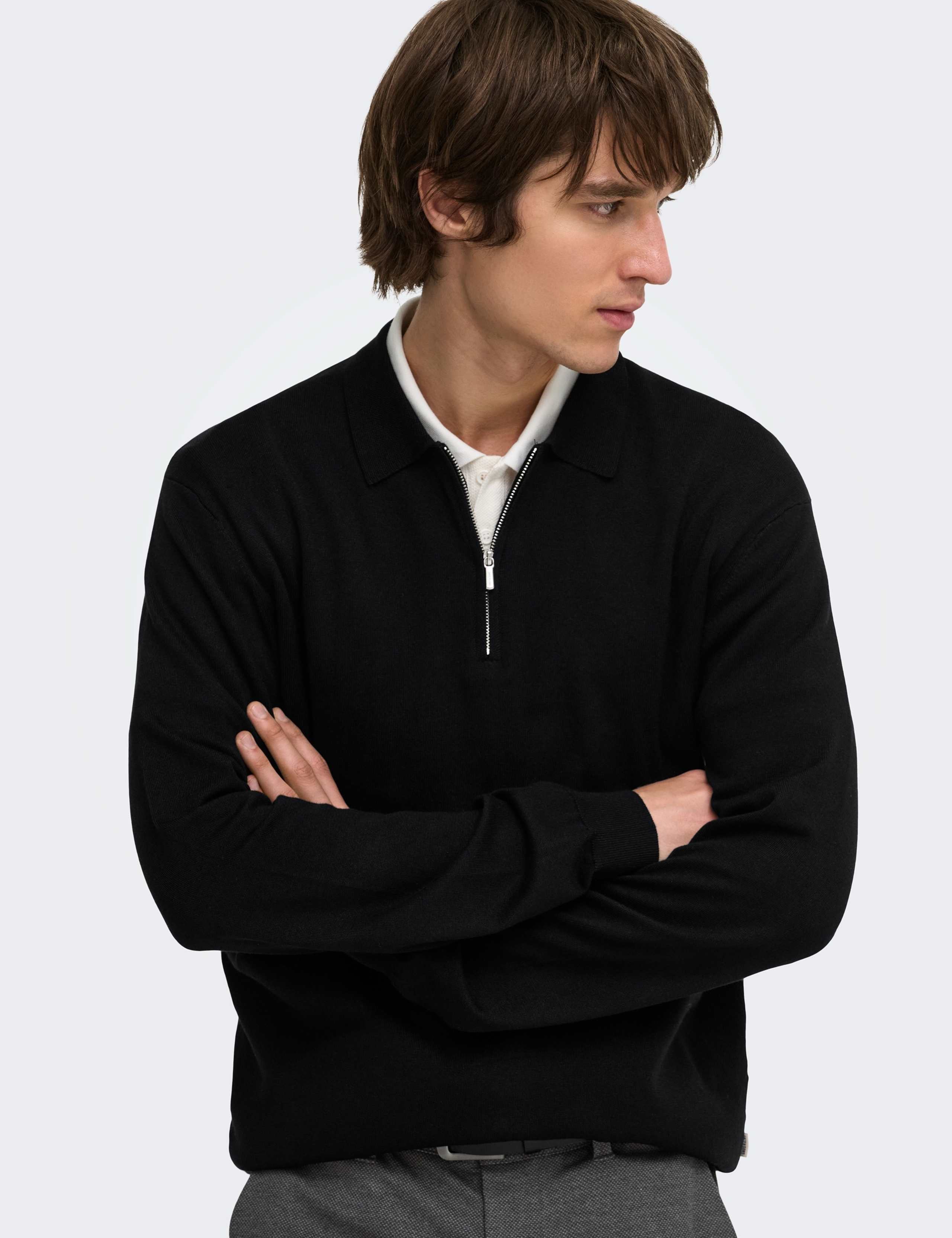 Polo Neck Half Zip Jumper 5 of 7
