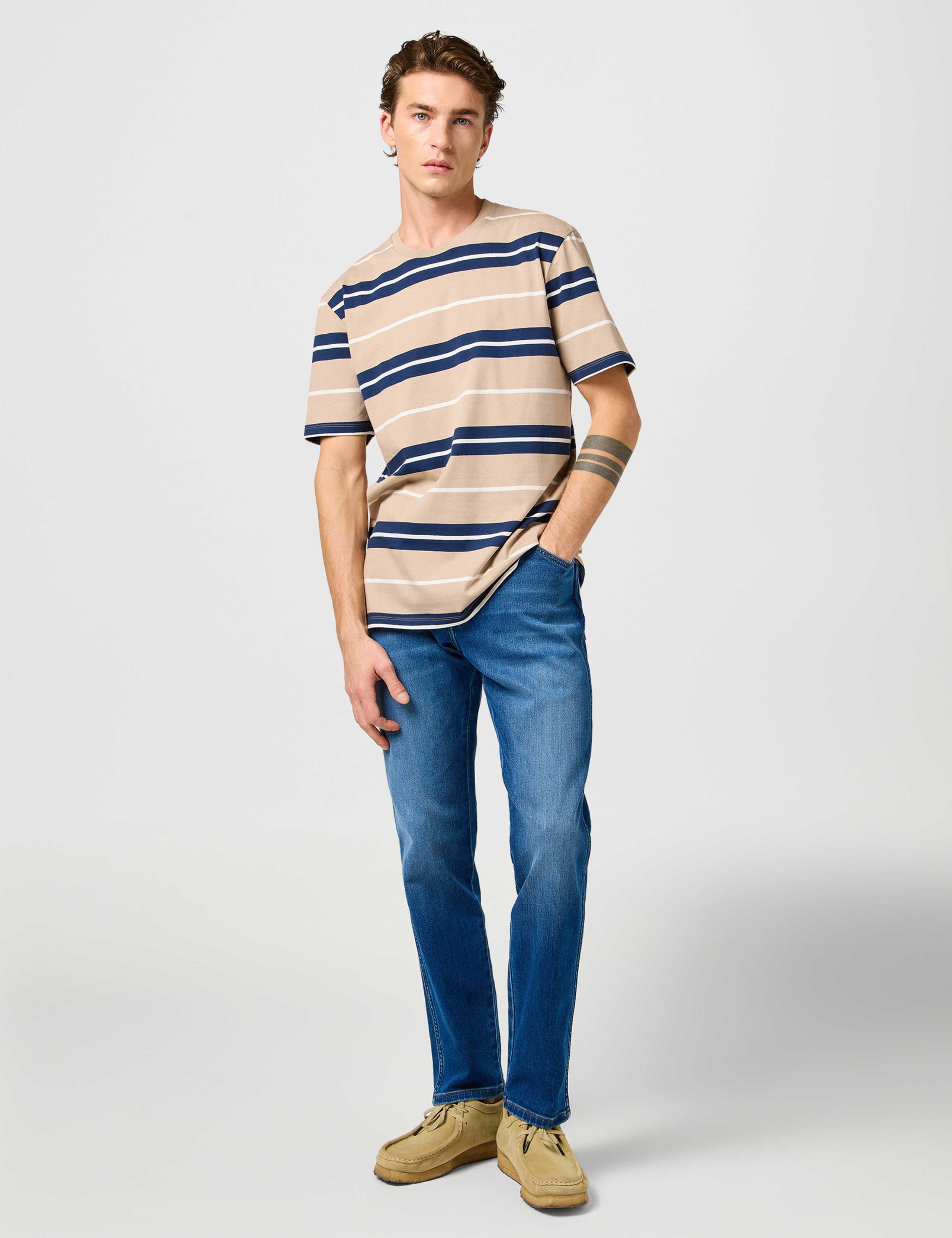 Pure Cotton Striped T-Shirt 3 of 9