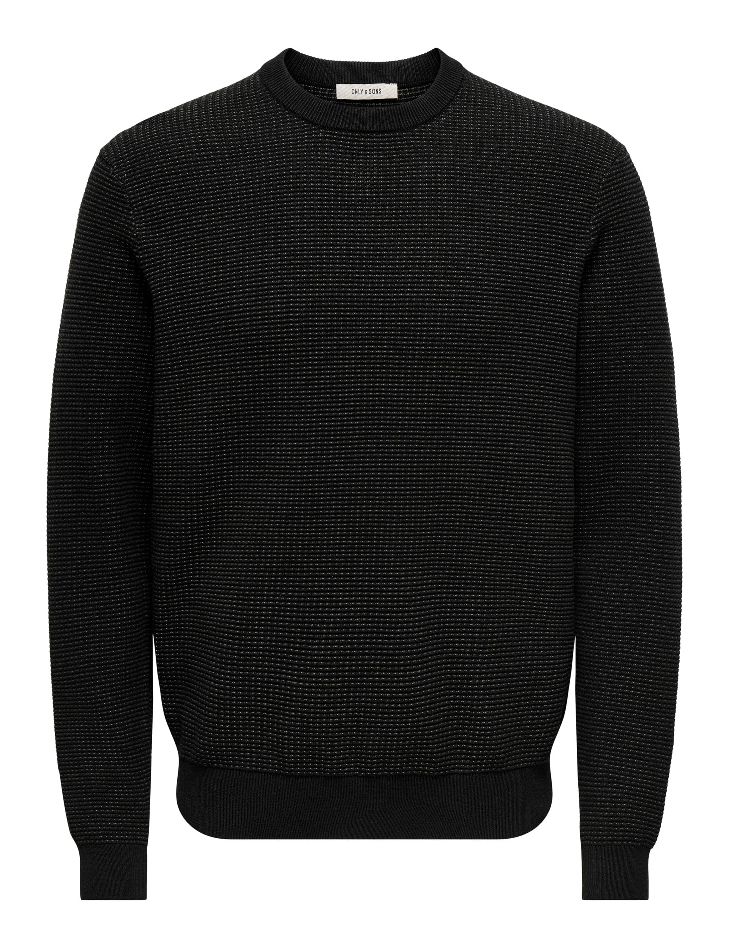 Pure Cotton Textured Crew Neck Jumper 6 of 7