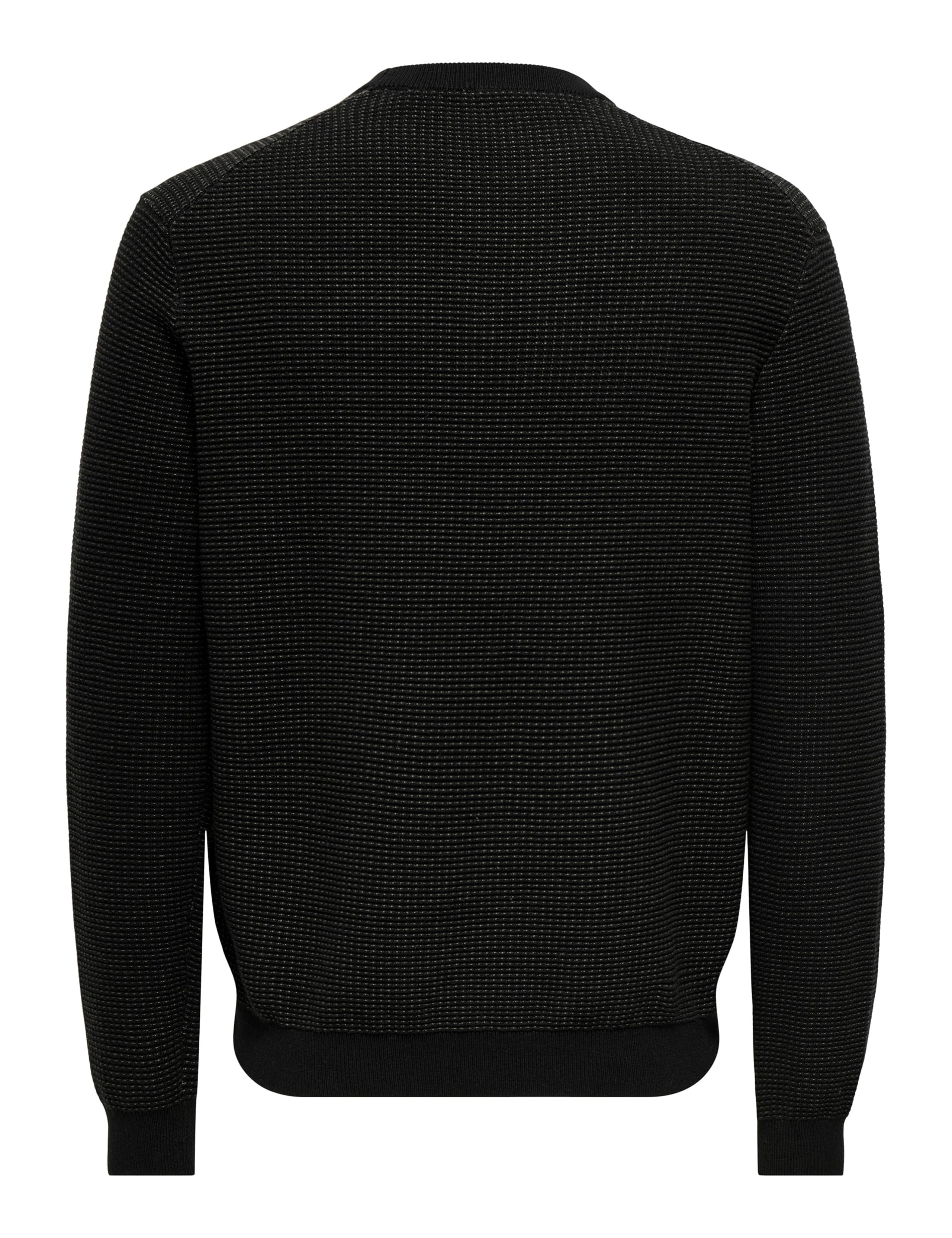 Pure Cotton Textured Crew Neck Jumper 7 of 7