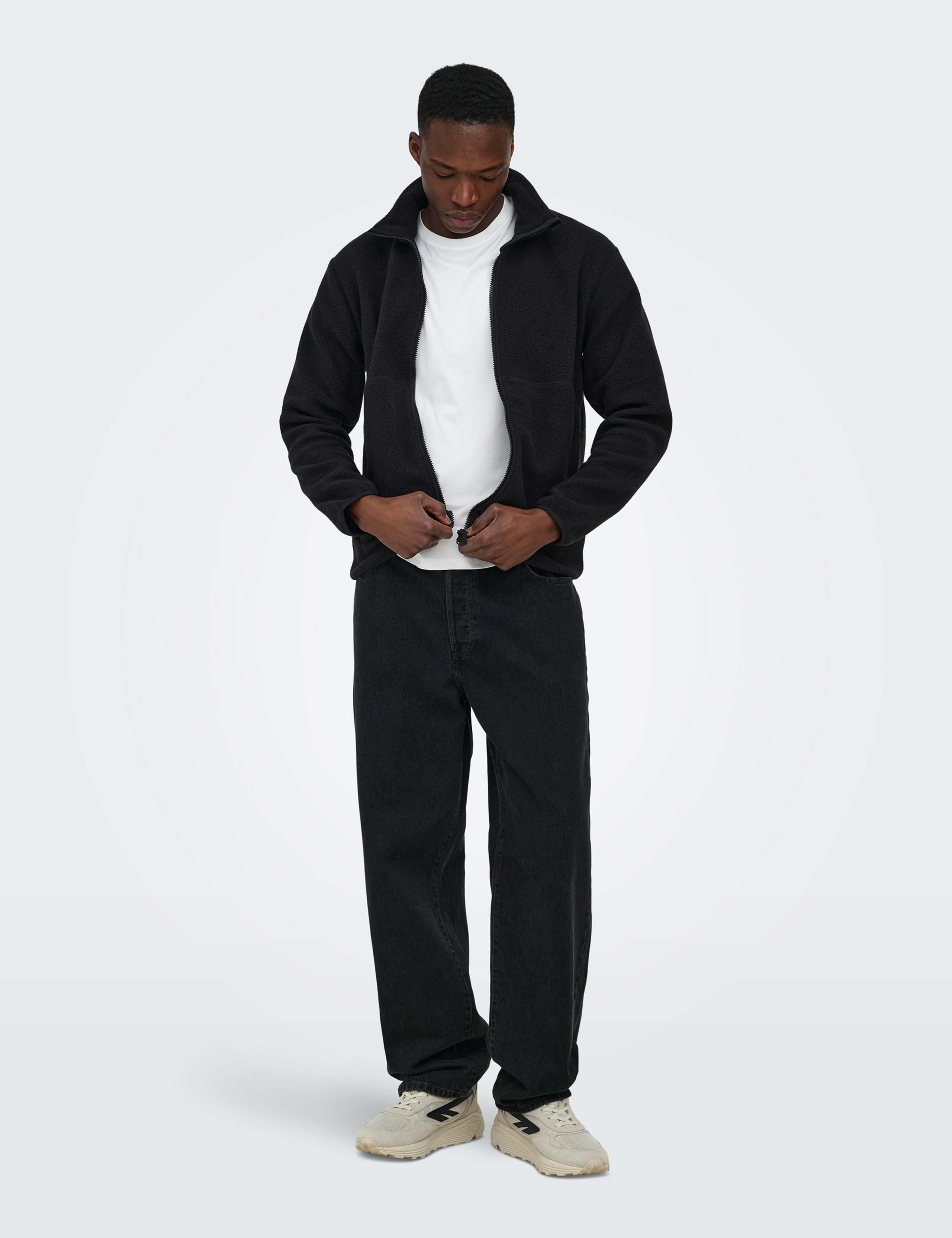 Fleece Zip Up Jacket 2 of 8