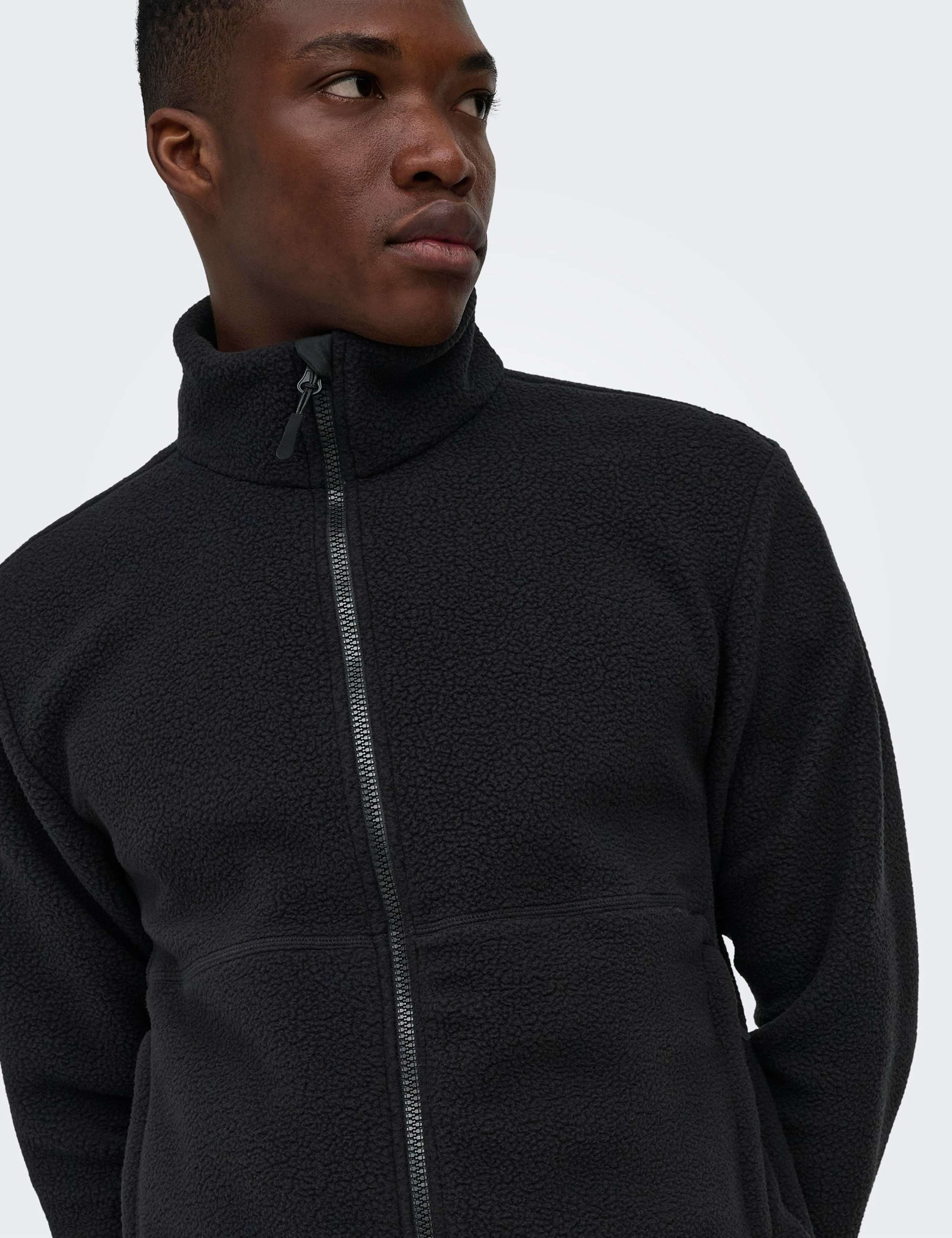 Fleece Zip Up Jacket 4 of 8