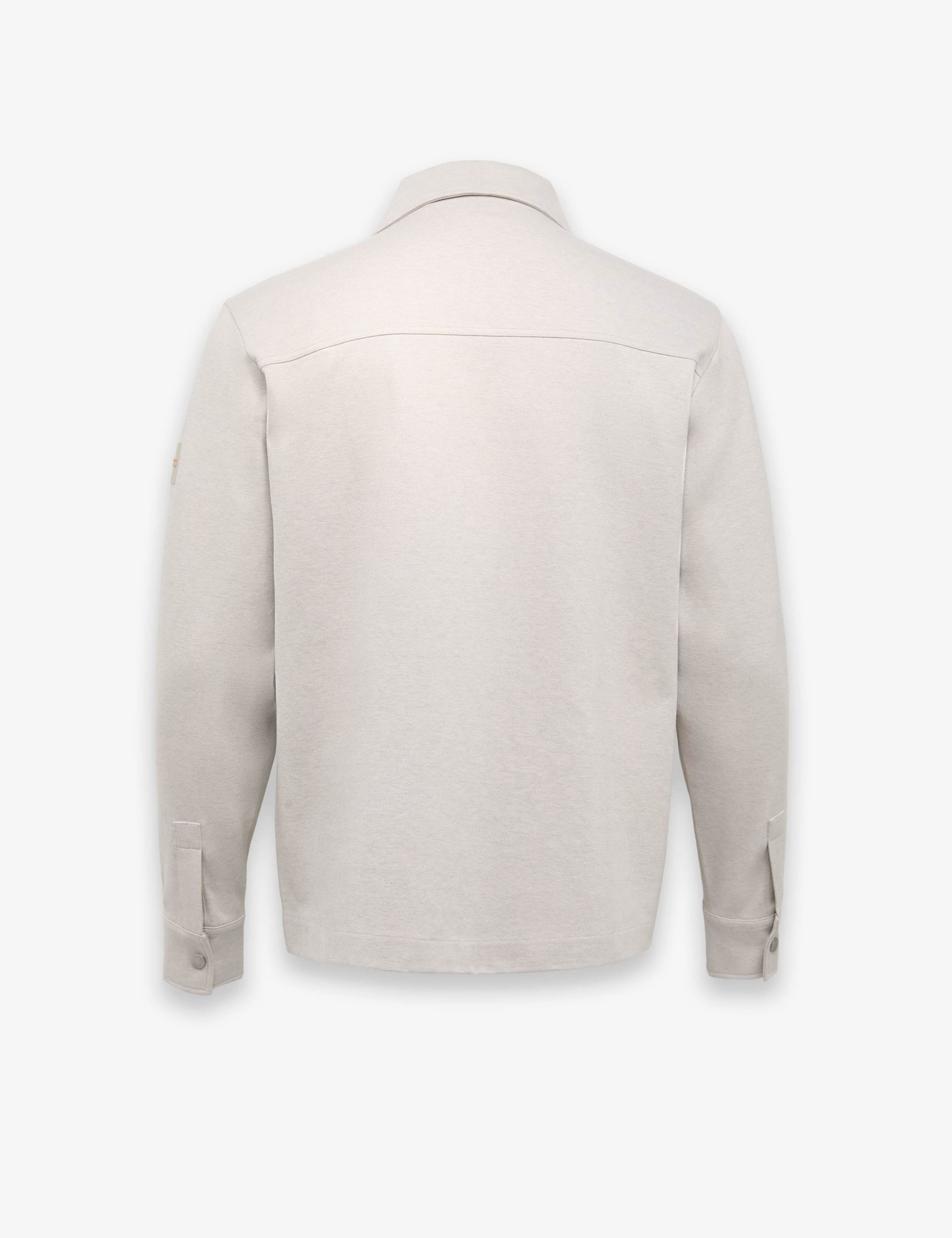 Cotton Rich Zip Up Overshirt 3 of 3