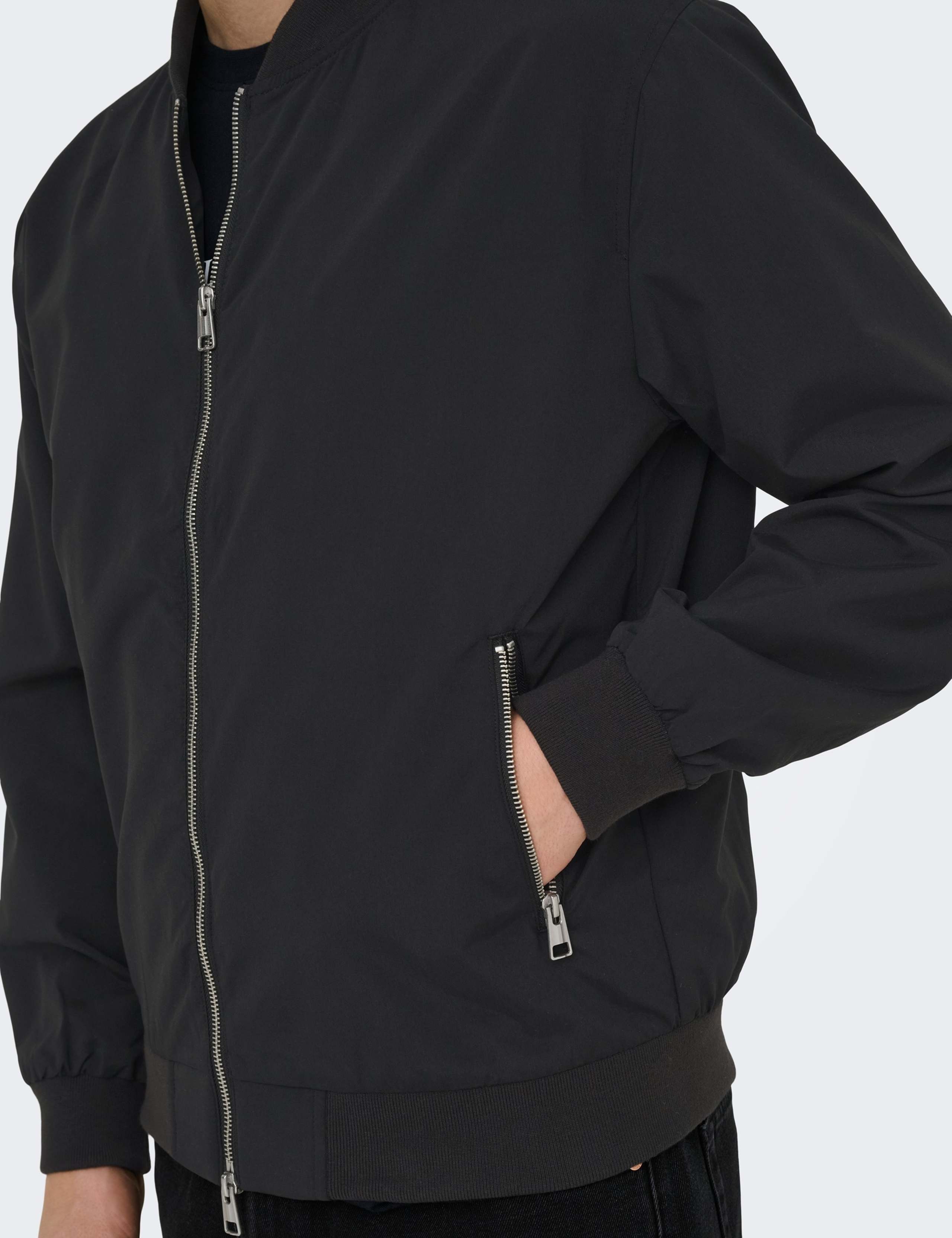 Zip Up Bomber Jacket 7 of 7