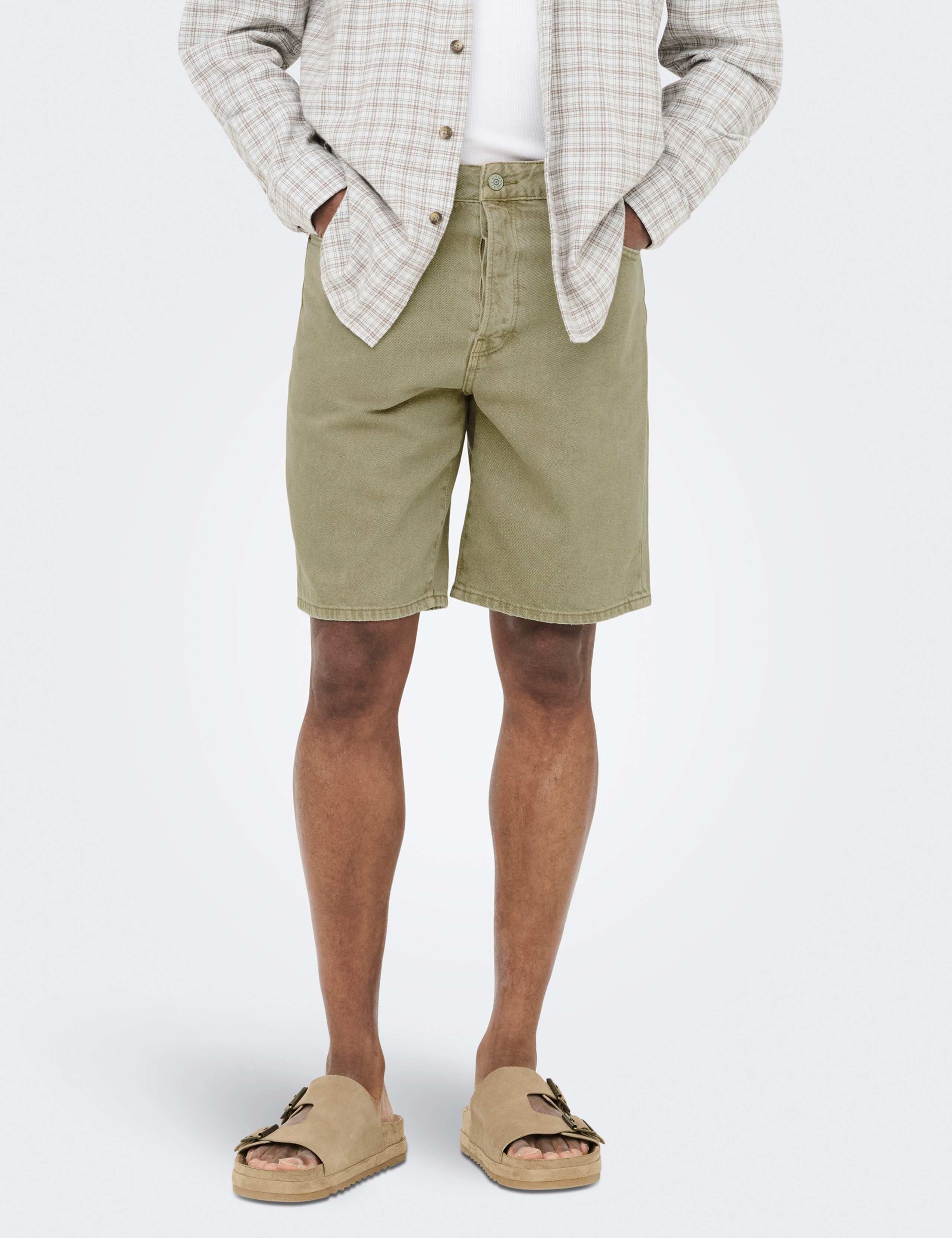 Regular Fit Denim Shorts 1 of 6