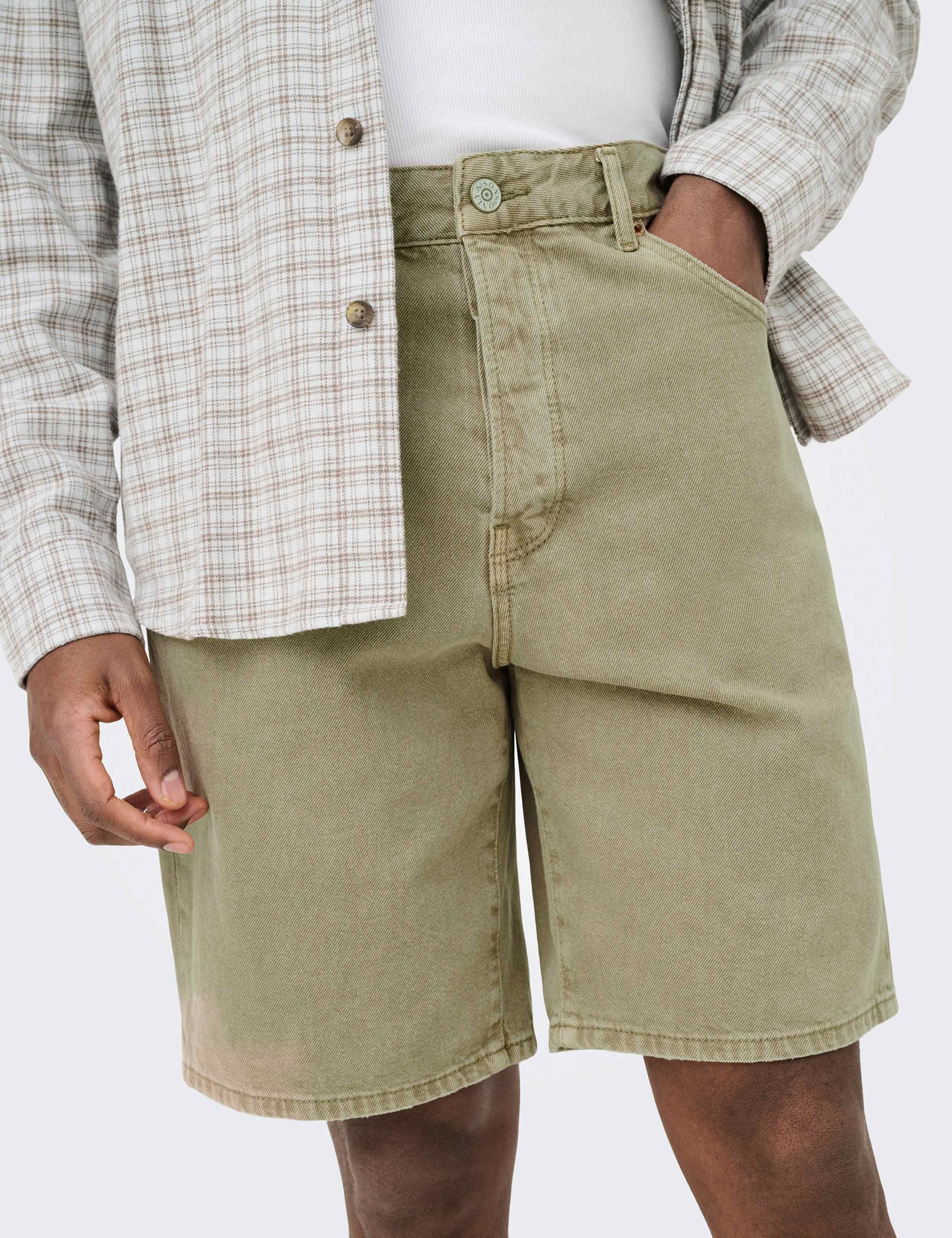 Regular Fit Denim Shorts 3 of 6